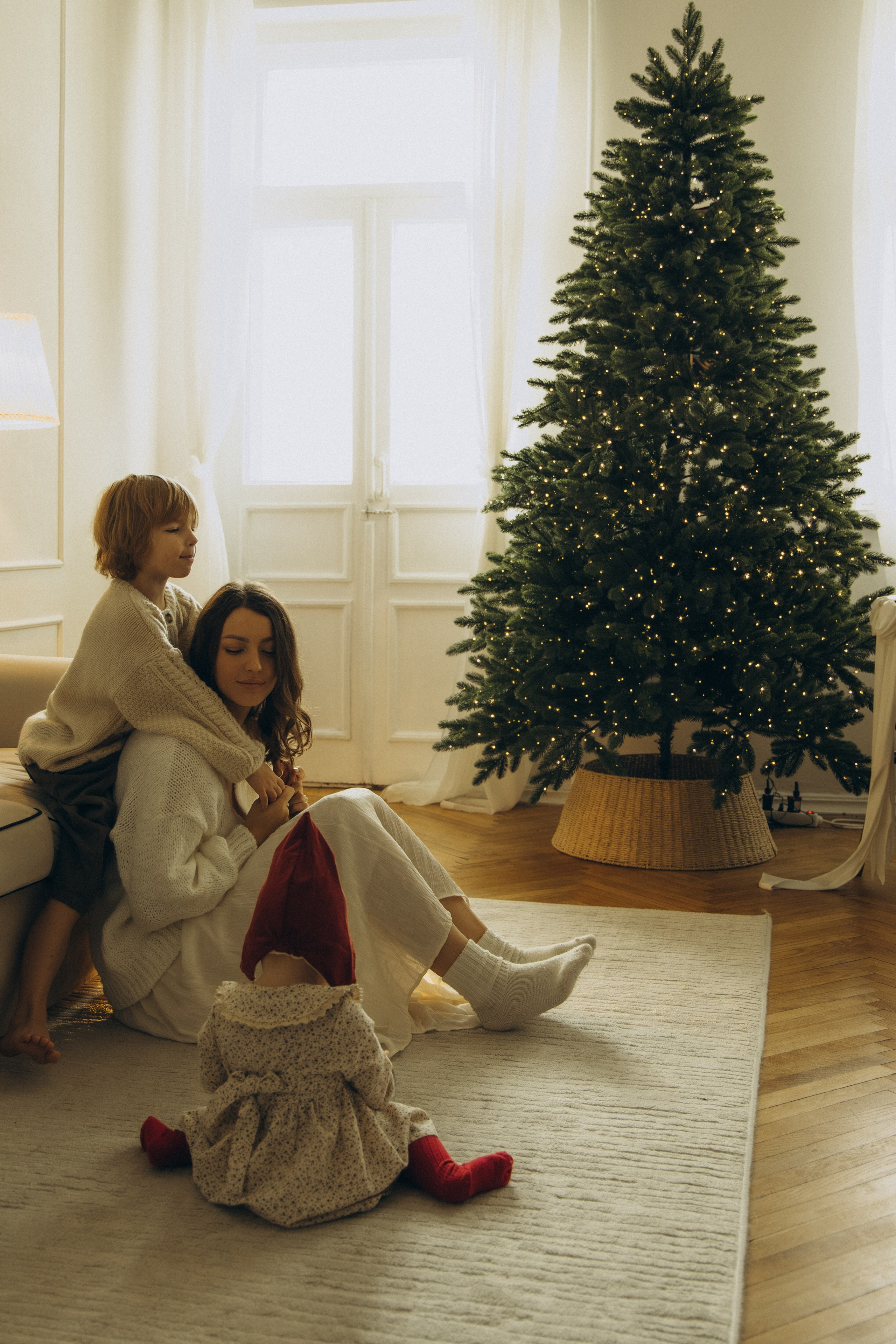 Теплая новогодняя история. Семейный фотограф в Москве Лоншакова Кристина