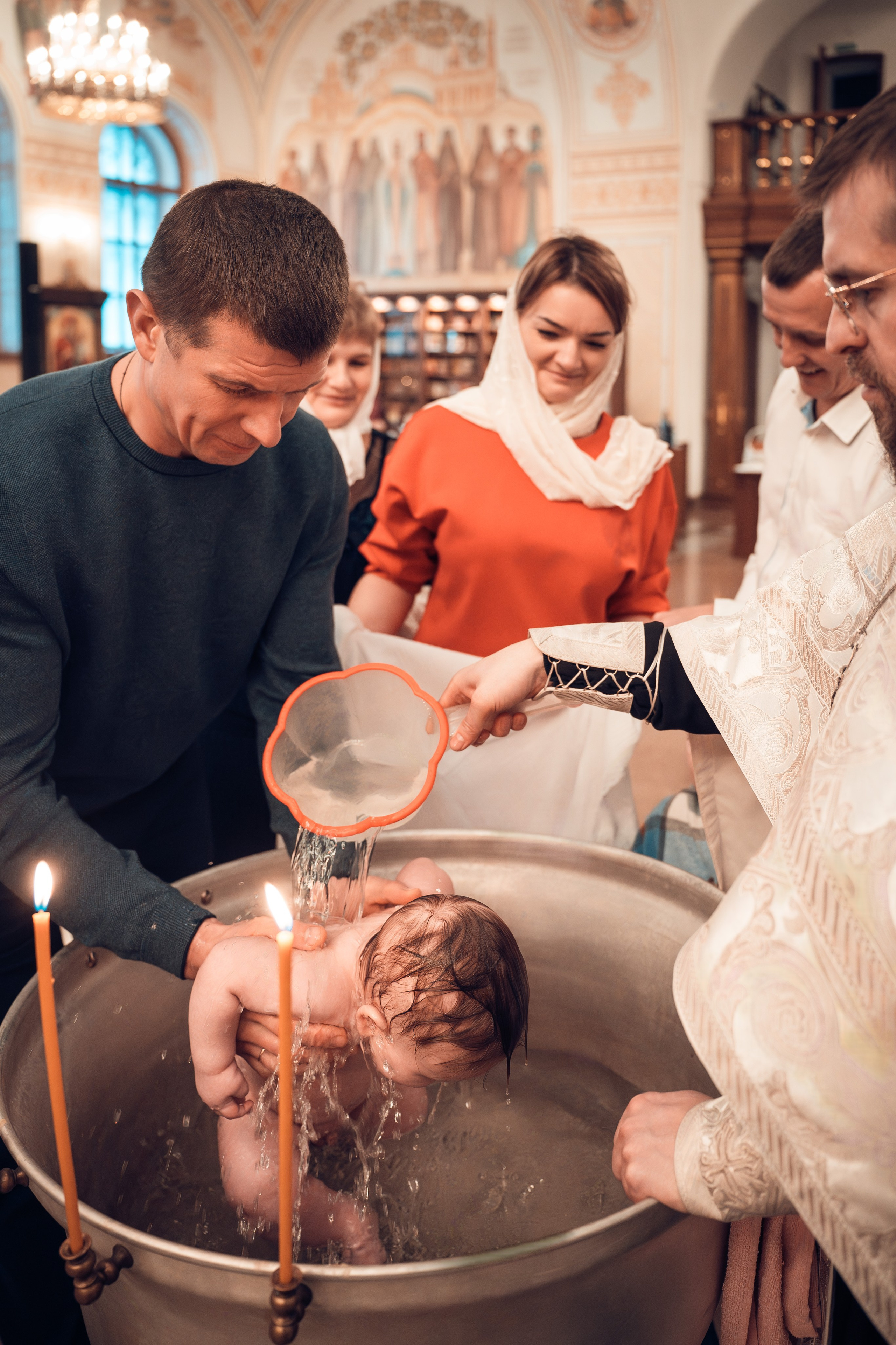 Таинство Крещения Сергея