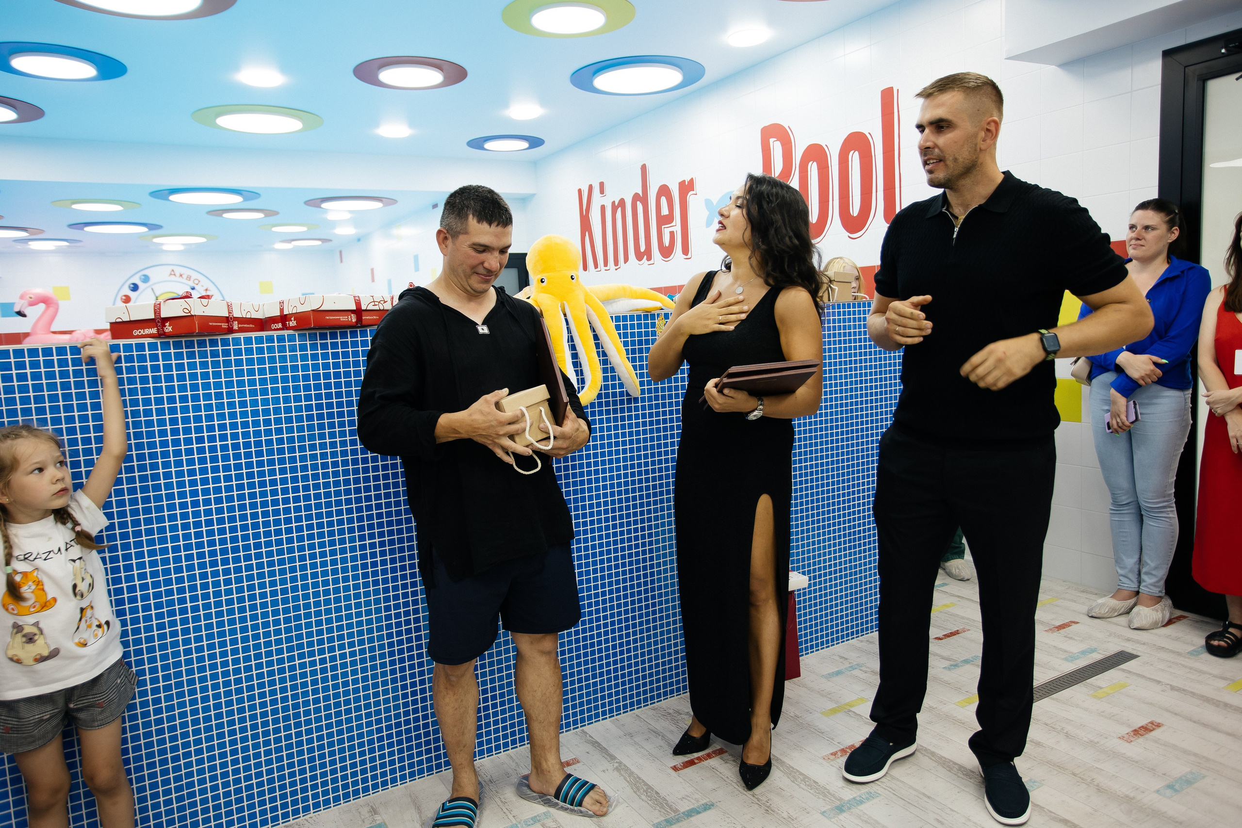 Открытие бассейна. Фотограф в Иркутске