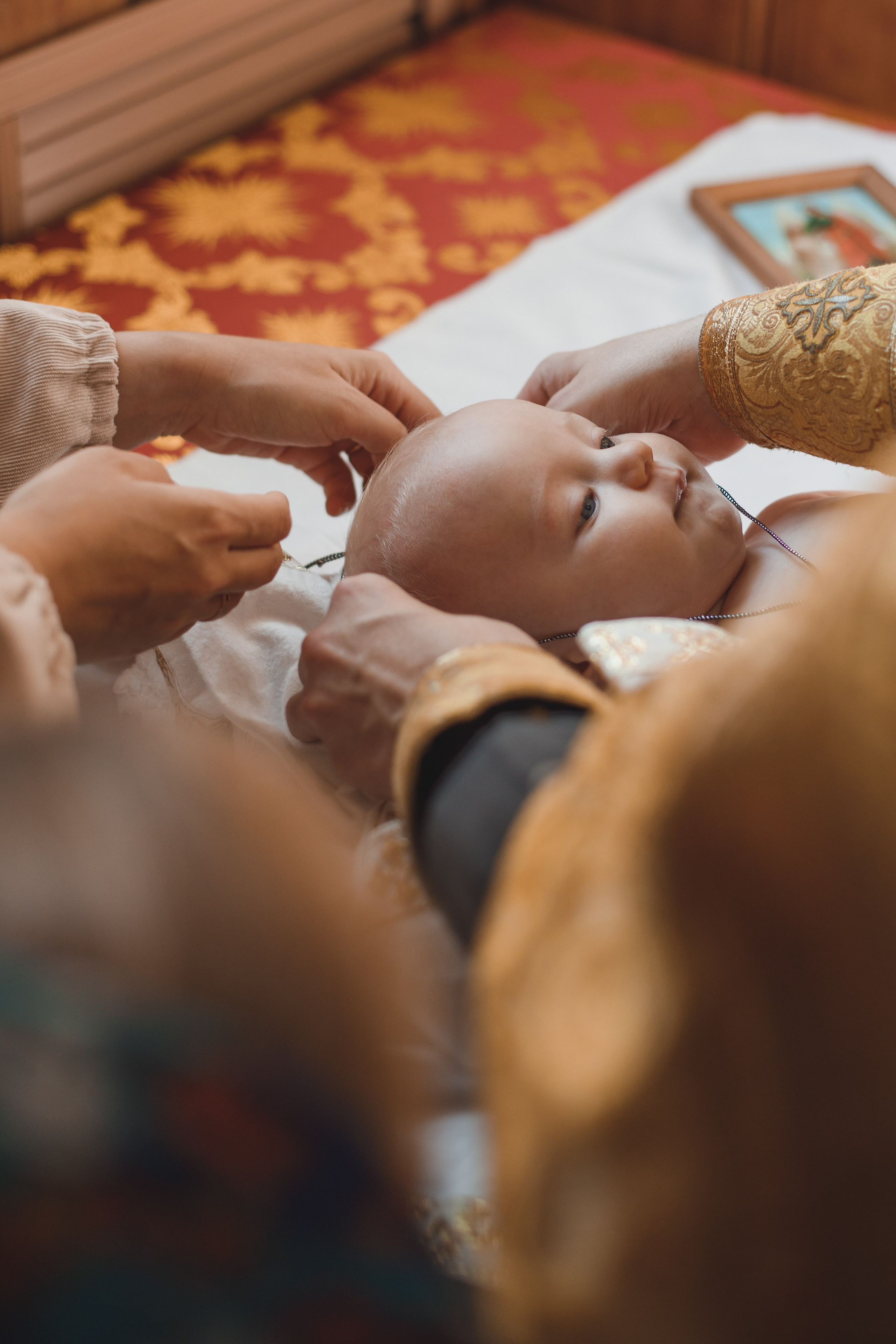 Фотосъёмка таинства крещения в Белгороде. Свадебный и контент фотограф в Белгороде Ярослав Гаврилейченко