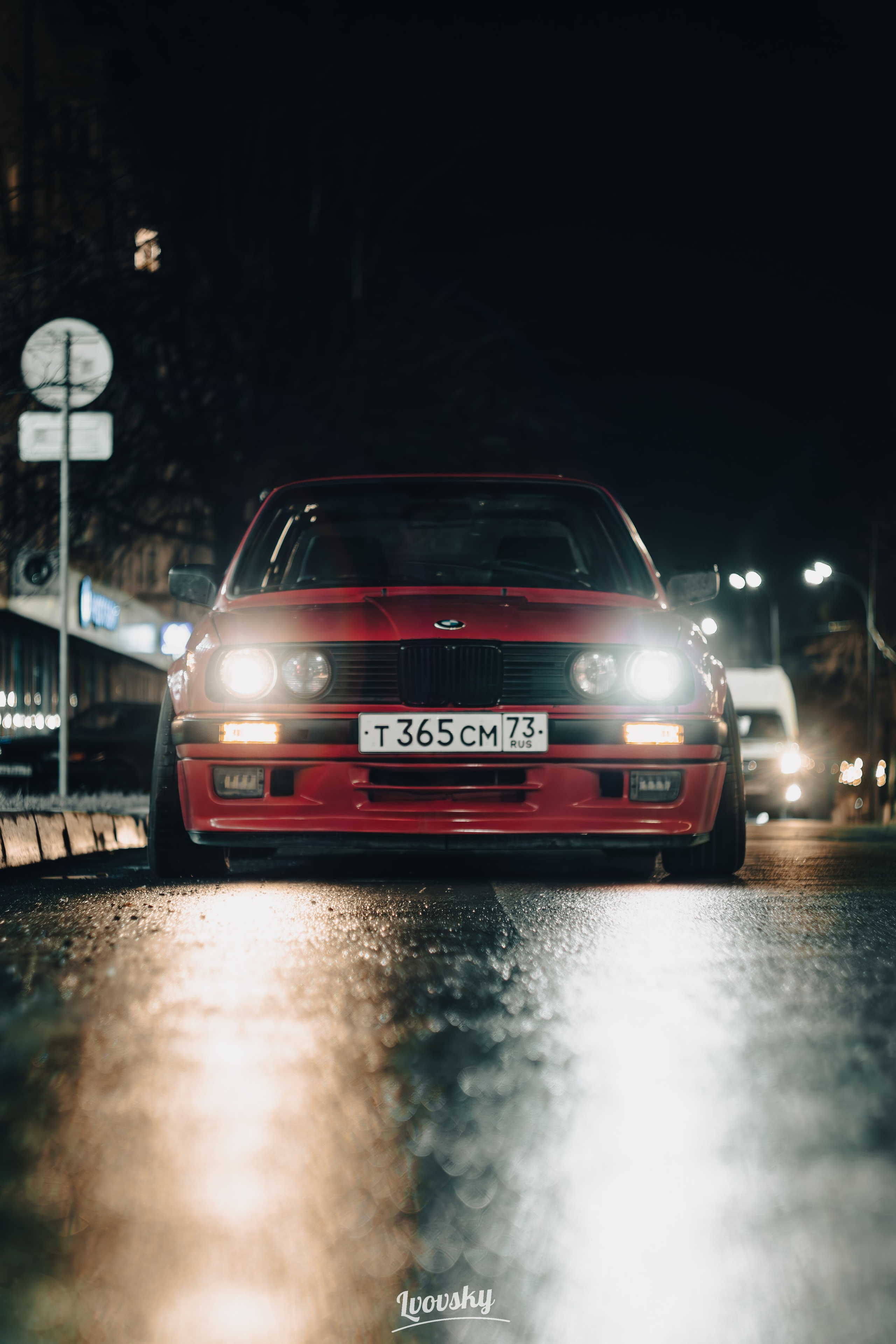 BMW E30. Camera motor