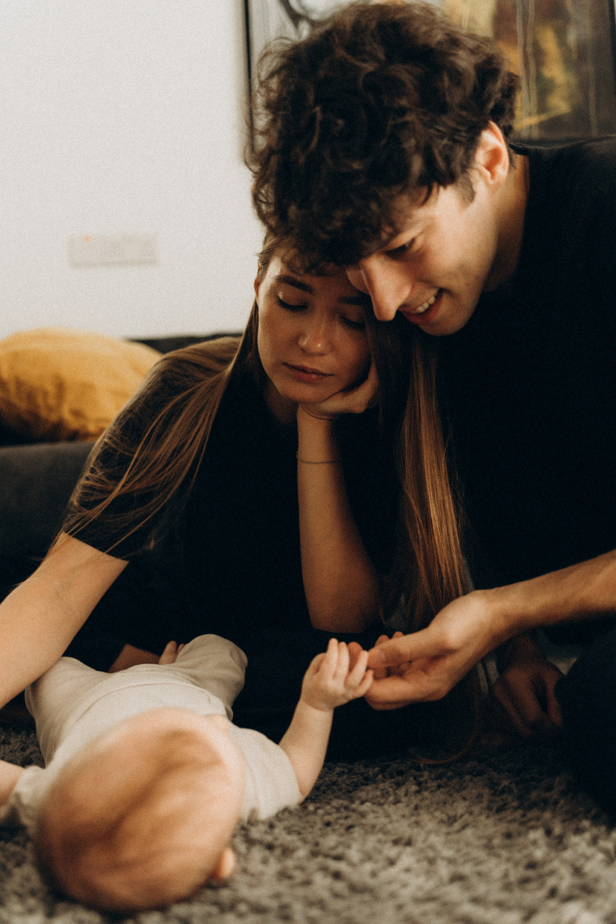 Малышка Полина. Анастасия Кацуба. Фотограф материнства и семейный фотограф. Валенсия