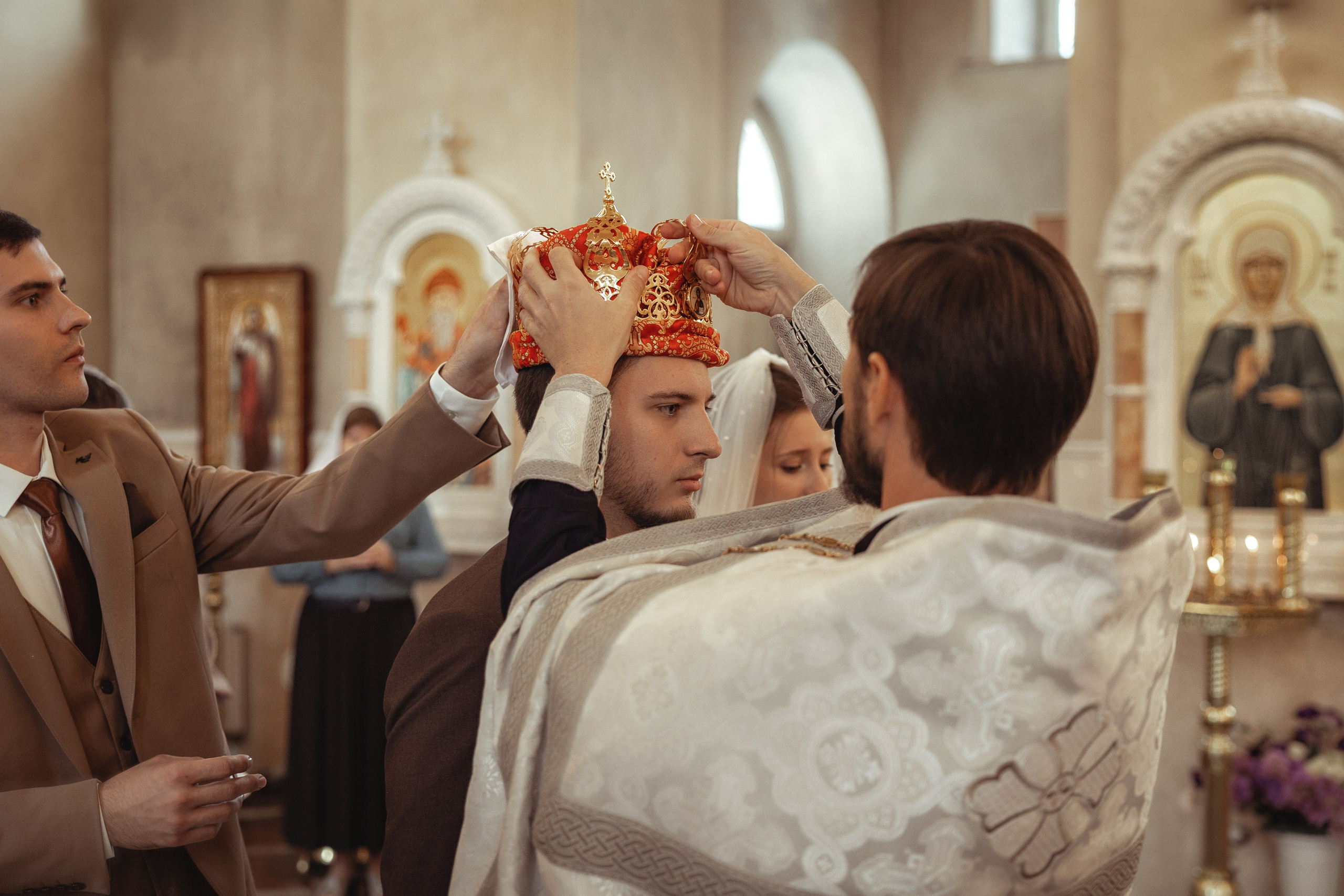 Таинство Венчания Игоря и Ксении. Храм Александра Невского. Славянск-на-Кубани. Фотограф на Крещение и Венчание Краснодарский край — Гранкина Юлия