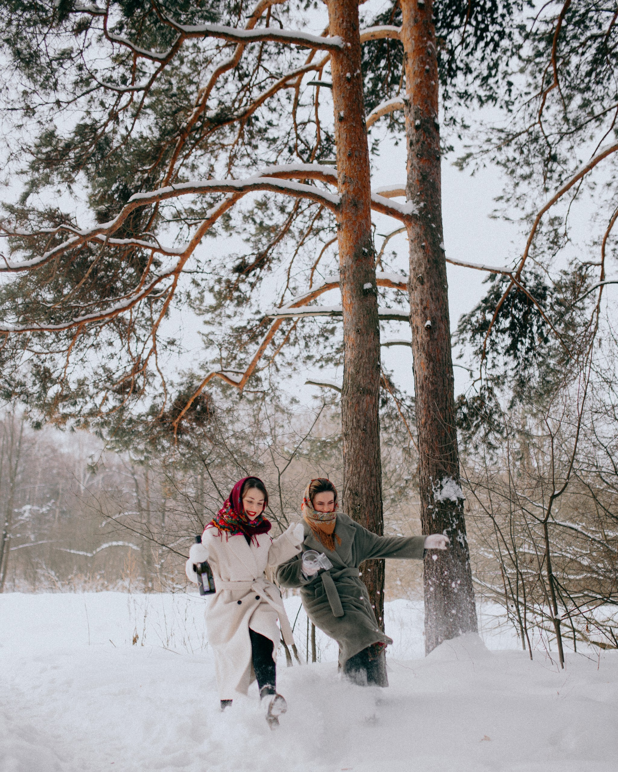 Сёстры. Масленица. Анастасия Турсунова арт-фотограф в Москве