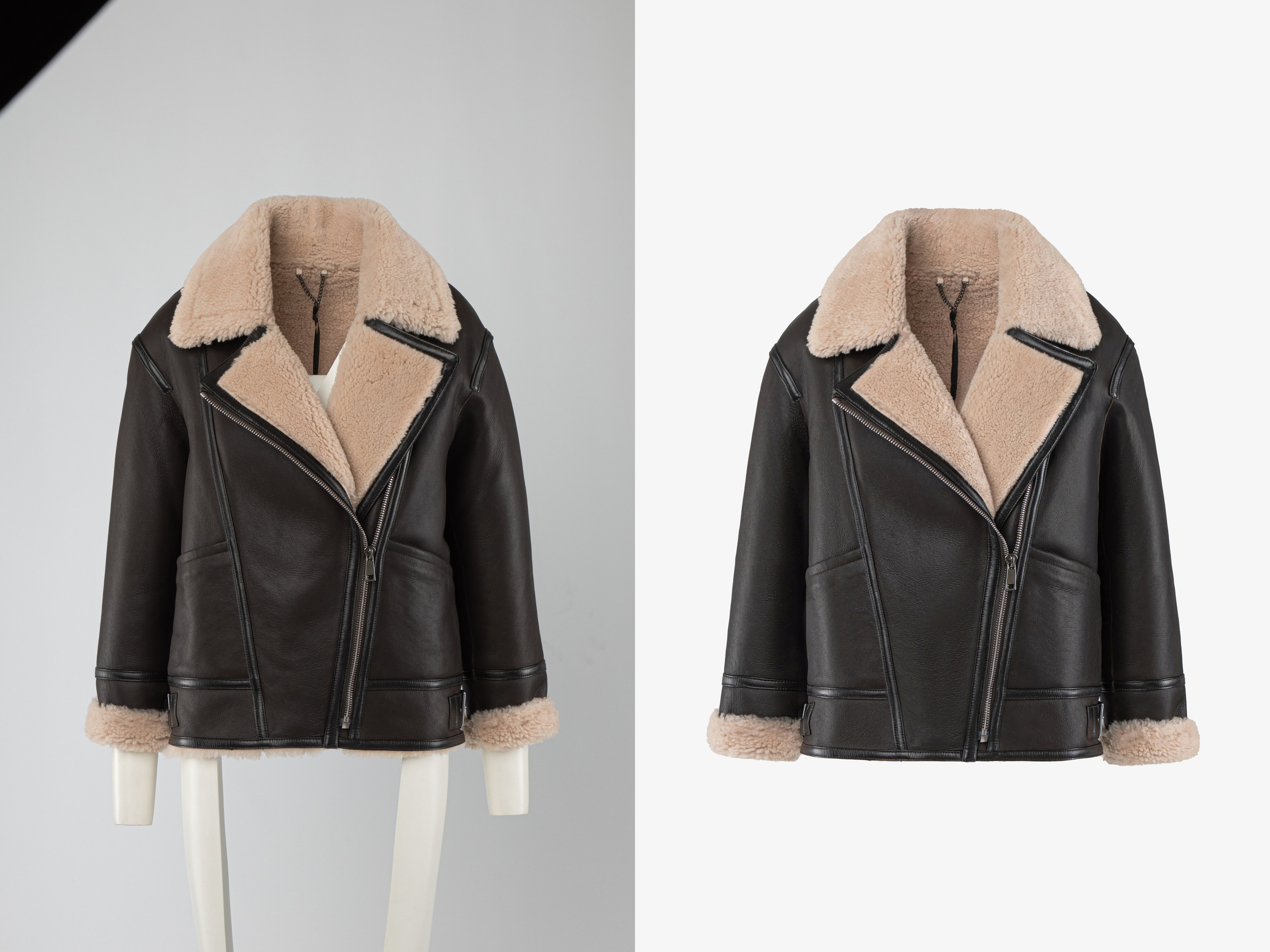 Ретушь фотографий курток | Студия SVITHART