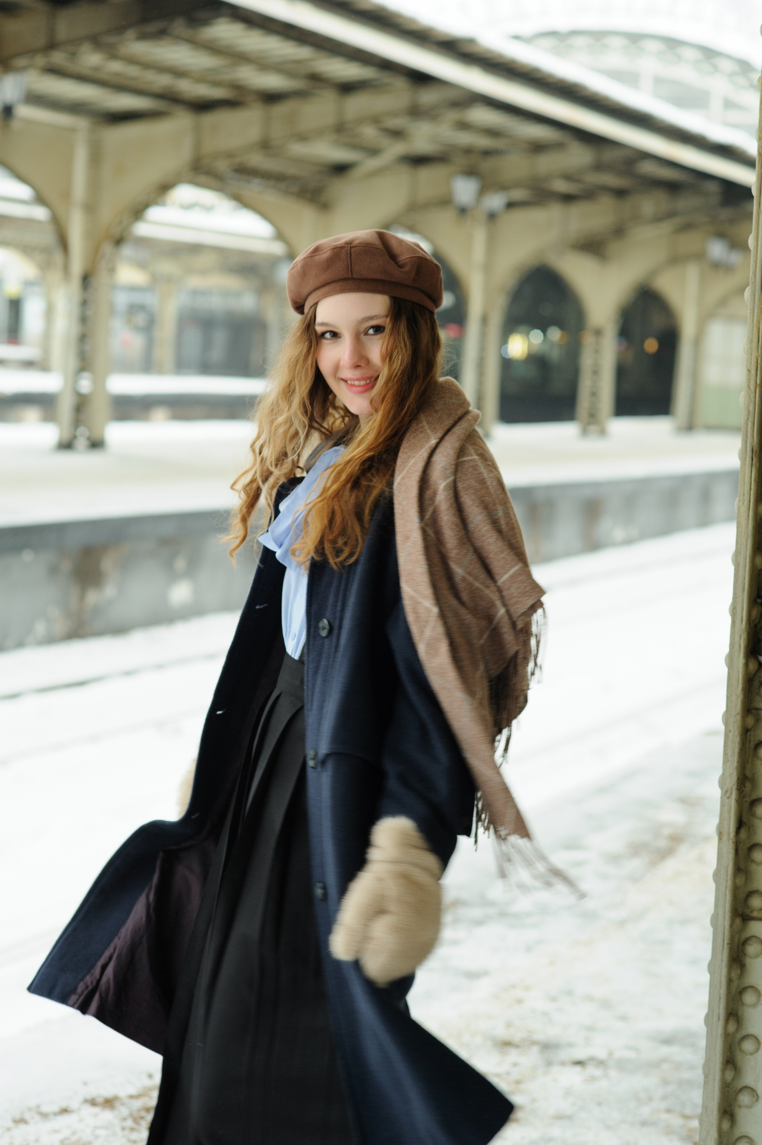 Фотосьессия на Витебском вокзале в Санкт-Петербурге. Фотограф в Санкт- Петербурге Дарья Щевьёва