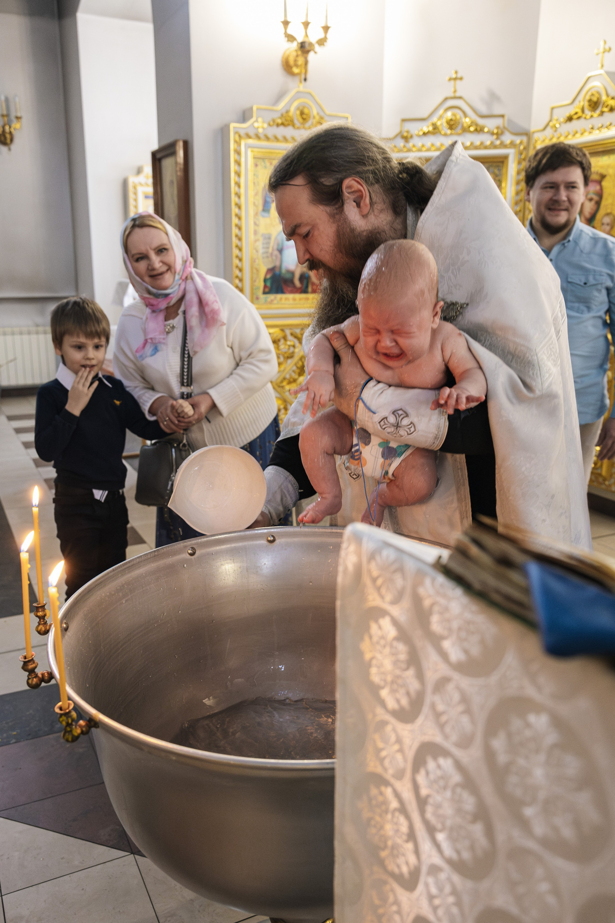 Таинство Крещения. Фотограф в Новосибирске Алена Скокова
