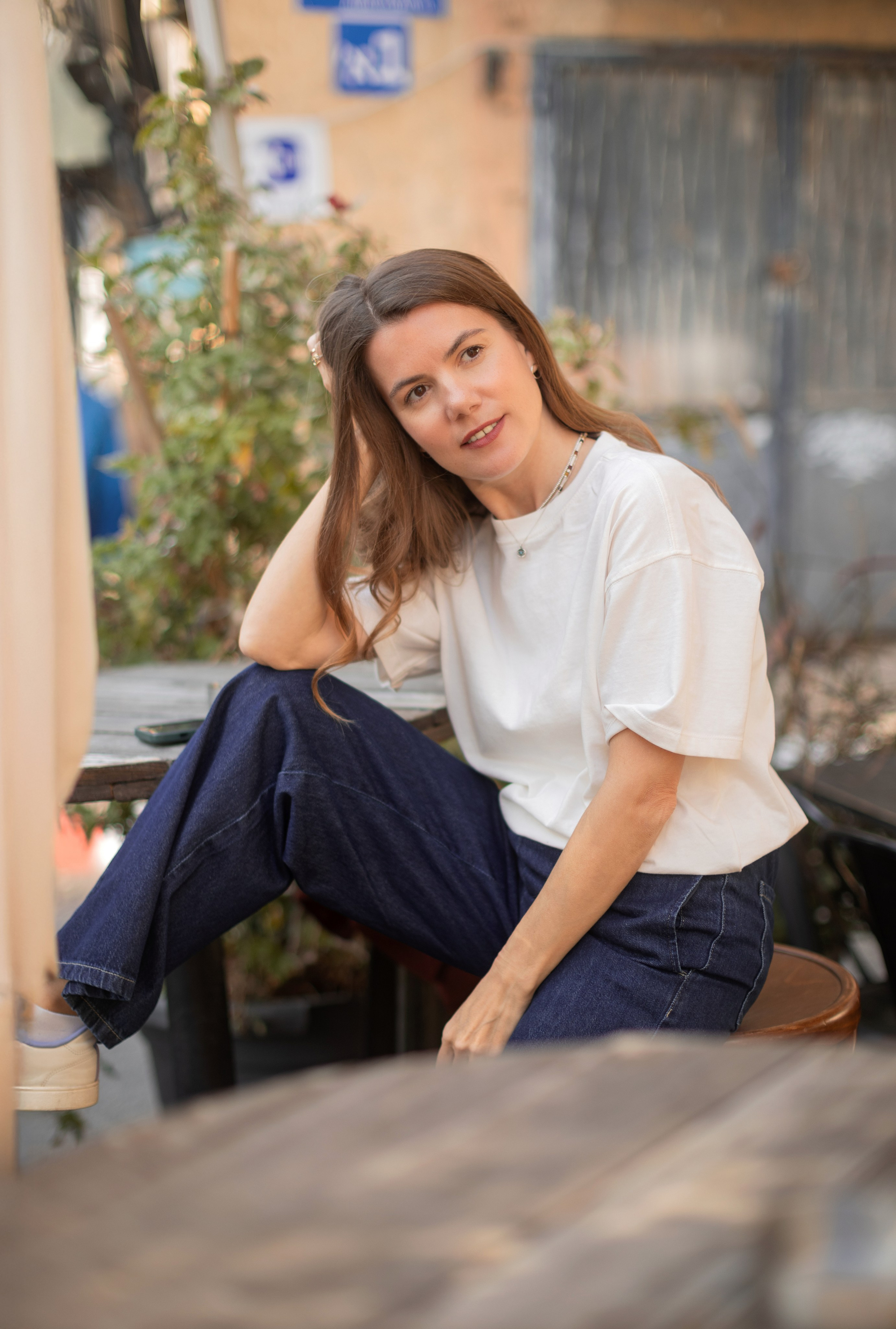 Прогулка по Тель-Авиву. צלם ואמן ילדים ומשפחה