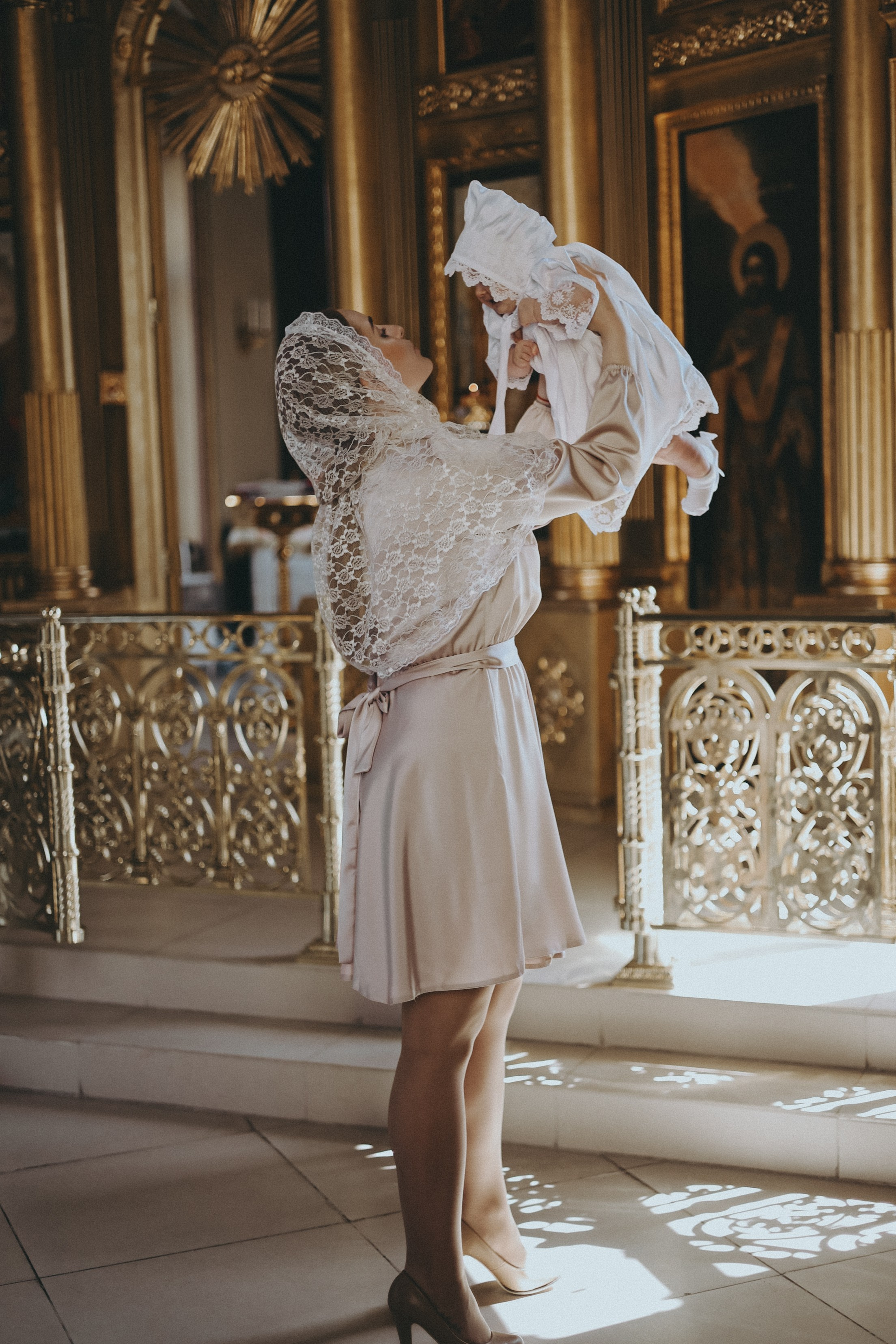 Крещение Агаты. Фотограф Мария Лаенко