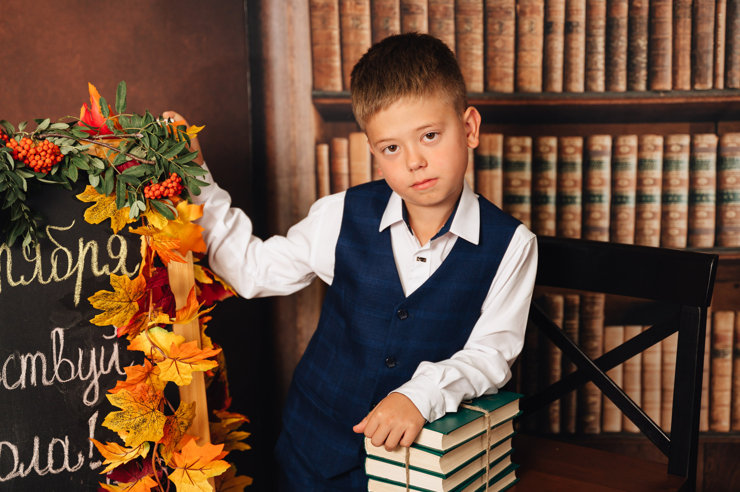 Школьные портреты. Школьный и детский фотограф в Новосибирской области