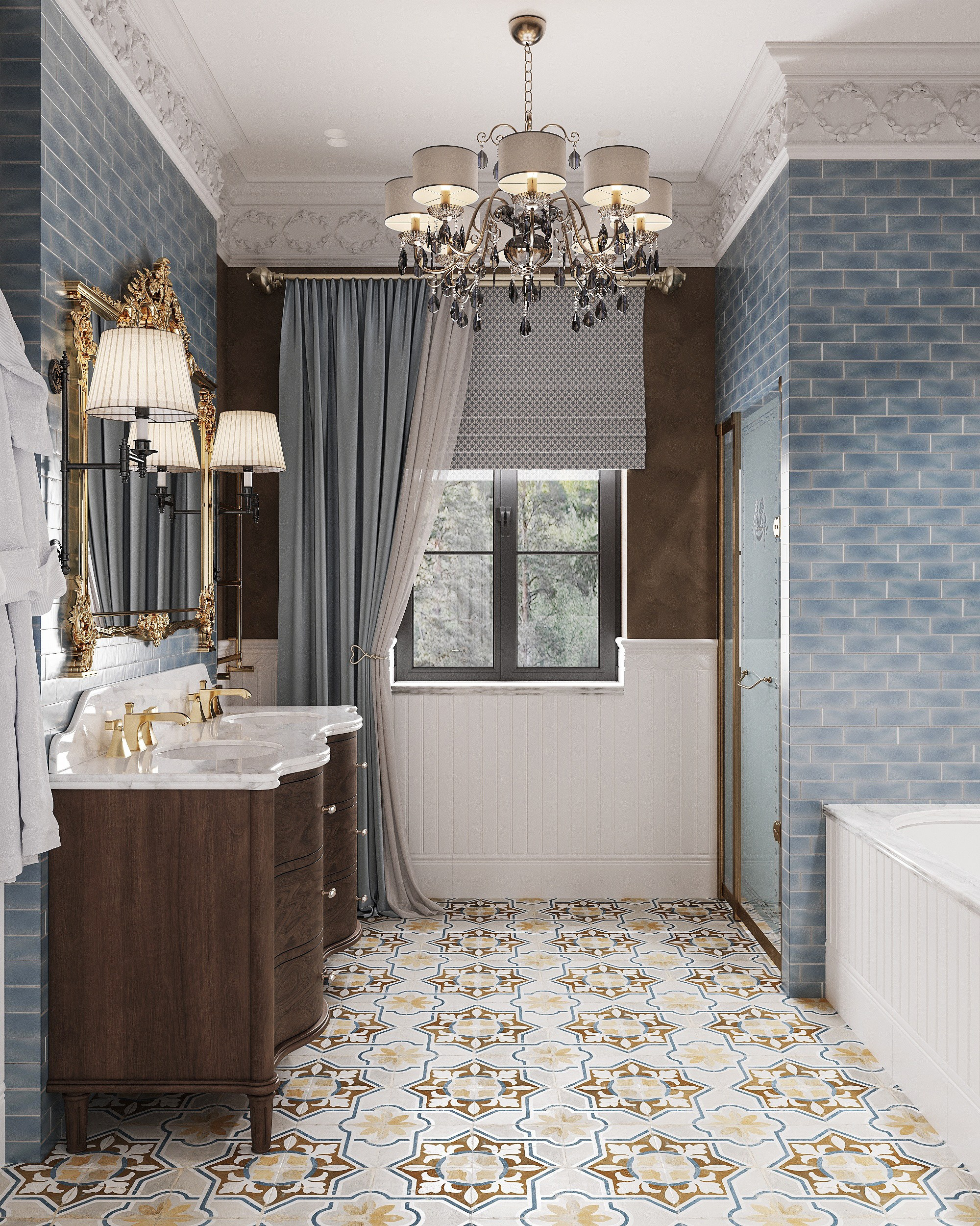 Provence house interior | 400 m² | 2025. 3D Визуализатор Великородная Виктория