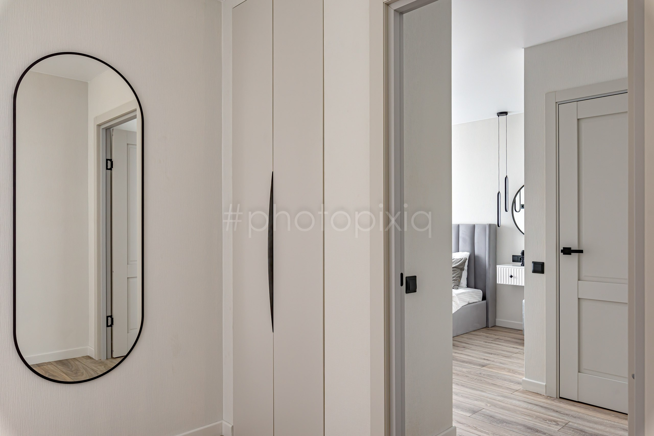 Интерьерная съёмка двухкомнатной квартиры на Волгина. Интерьерная съёмка и виртуальные туры — Интерьерный фотограф Кузнецов Сергей (photopixiq)