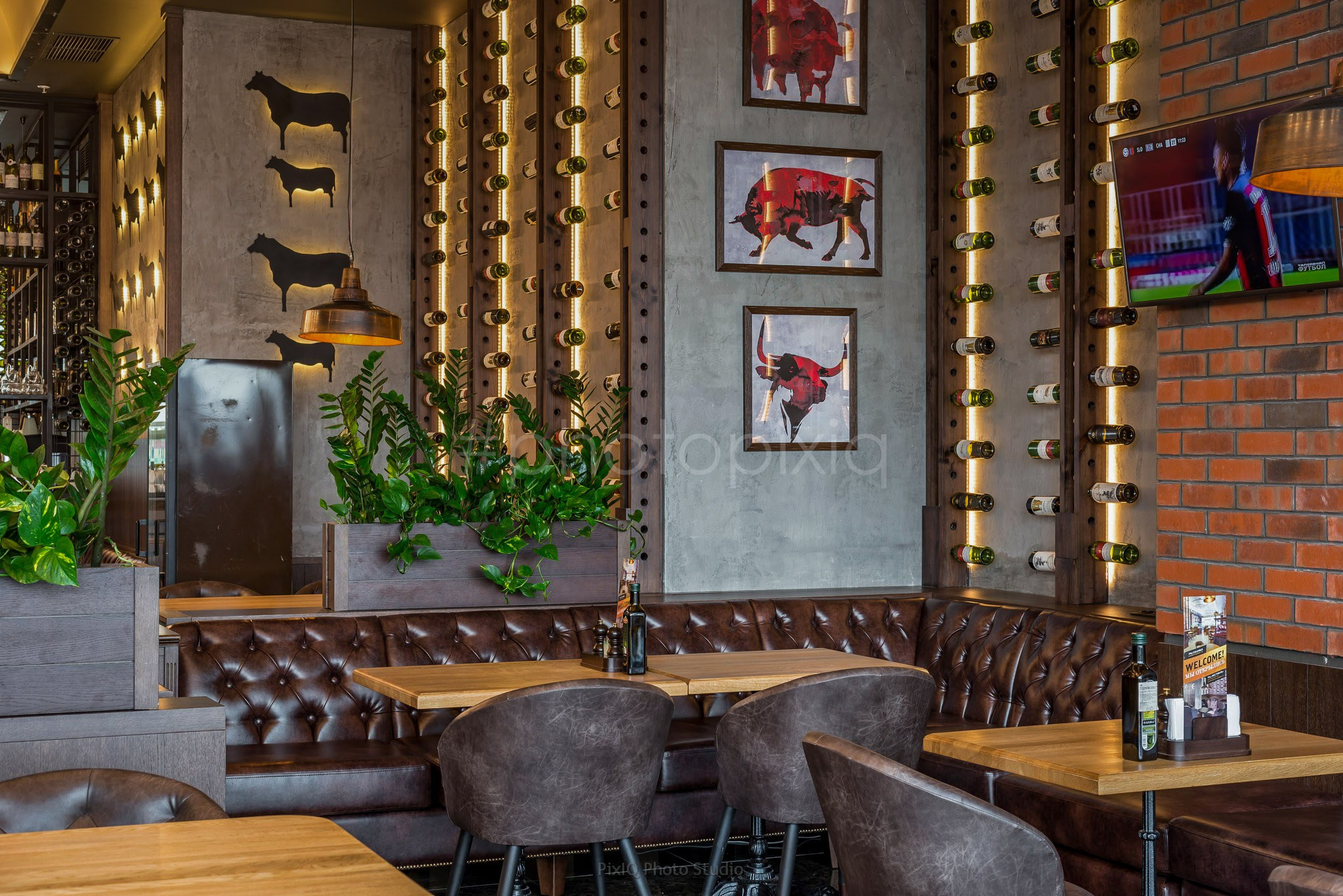 Фотосъёмка ресторана КОЛБАСОФФ. Интерьерная съёмка и виртуальные туры — Интерьерный фотограф Кузнецов Сергей (photopixiq)