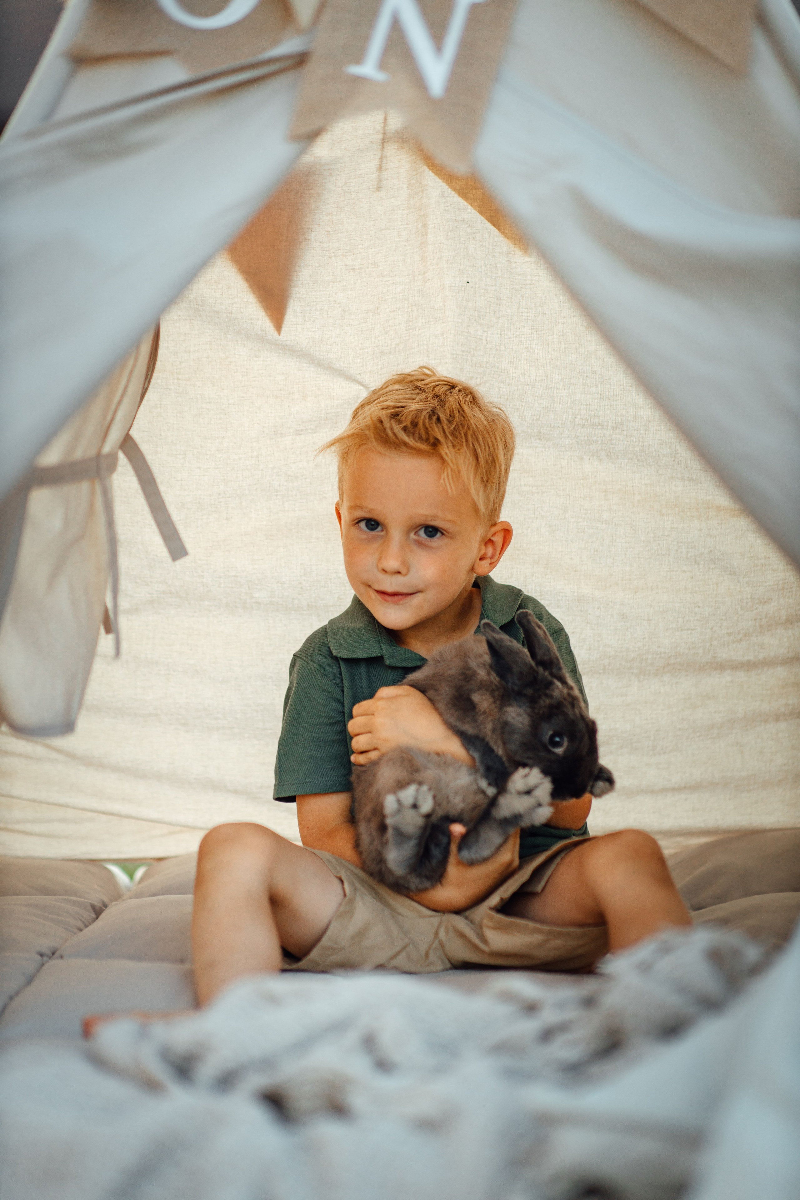 Максику 1 годик, отмечаем дома