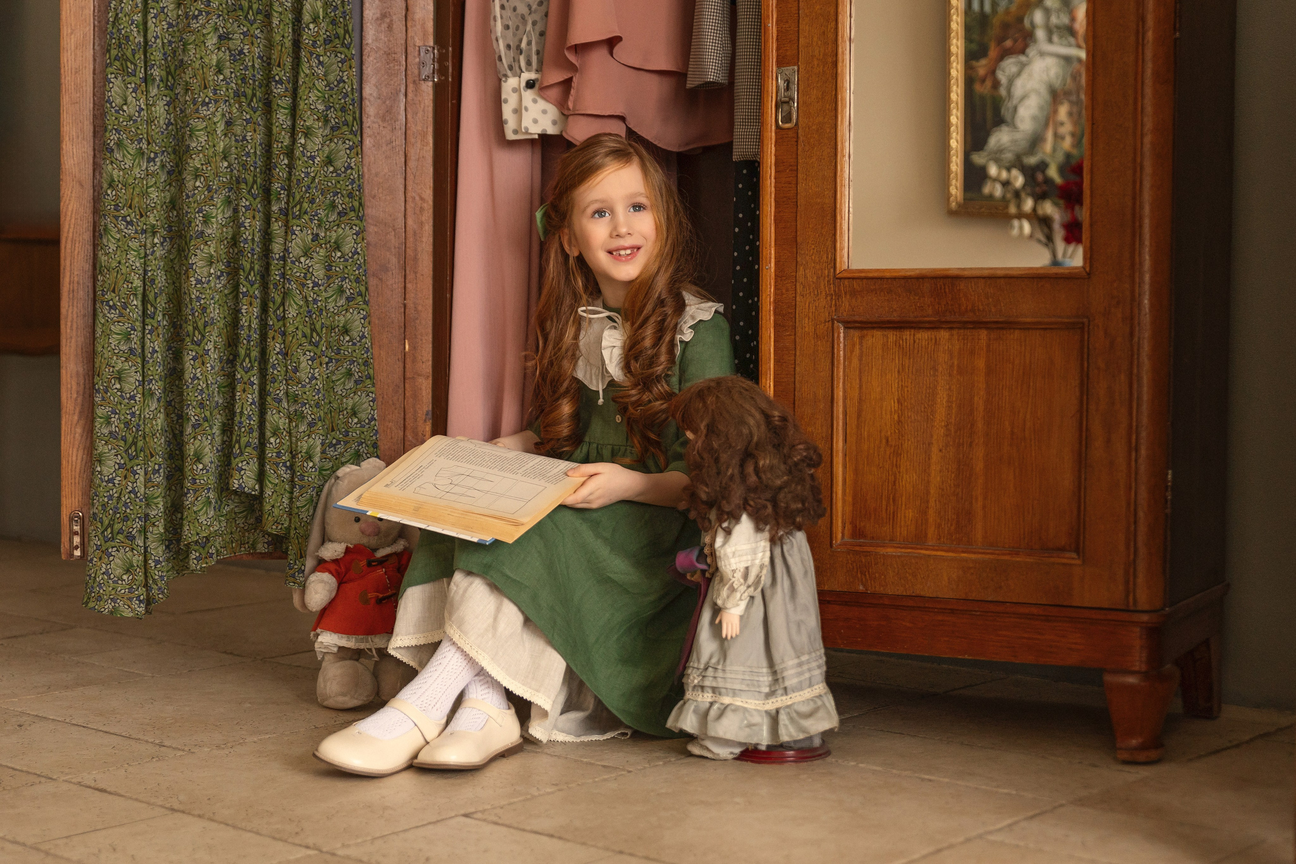 История про одну маленькую рукодельницу. Трубинова Екатерина | Семейный фотограф | Москва