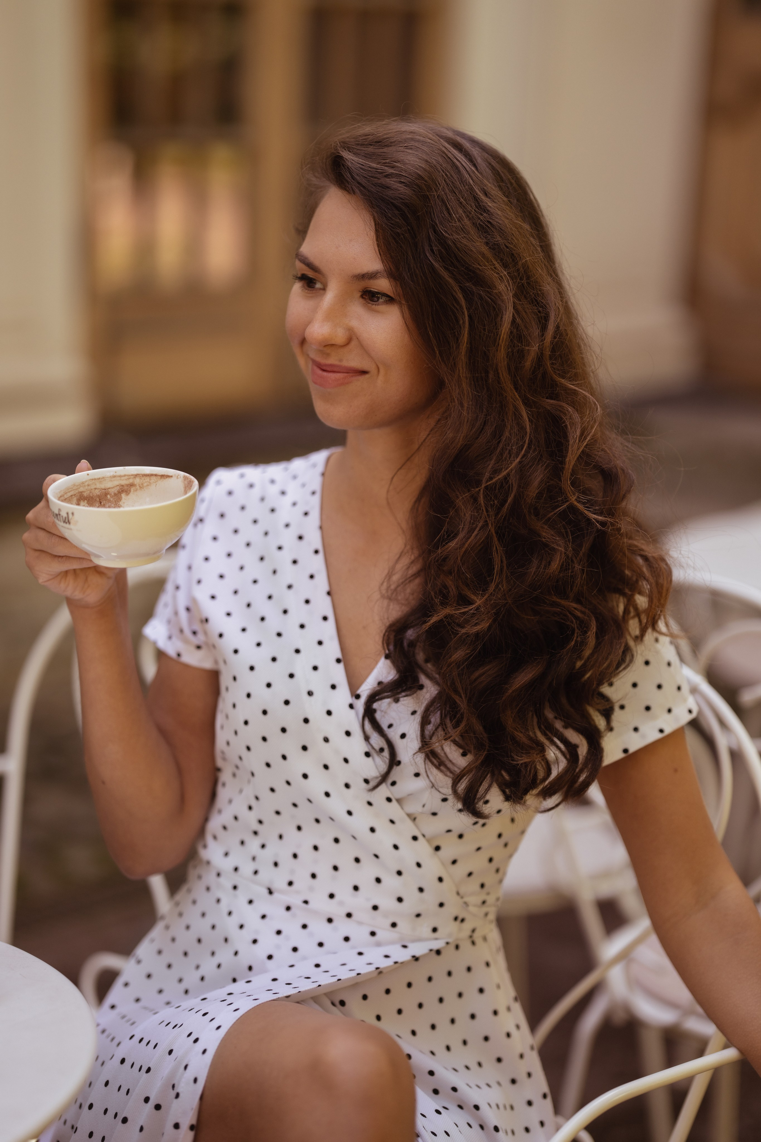 Виолетта в Летнем саду. Семейный и портретный фотограф в Санкт-Петербурге Татьяна Гримоть