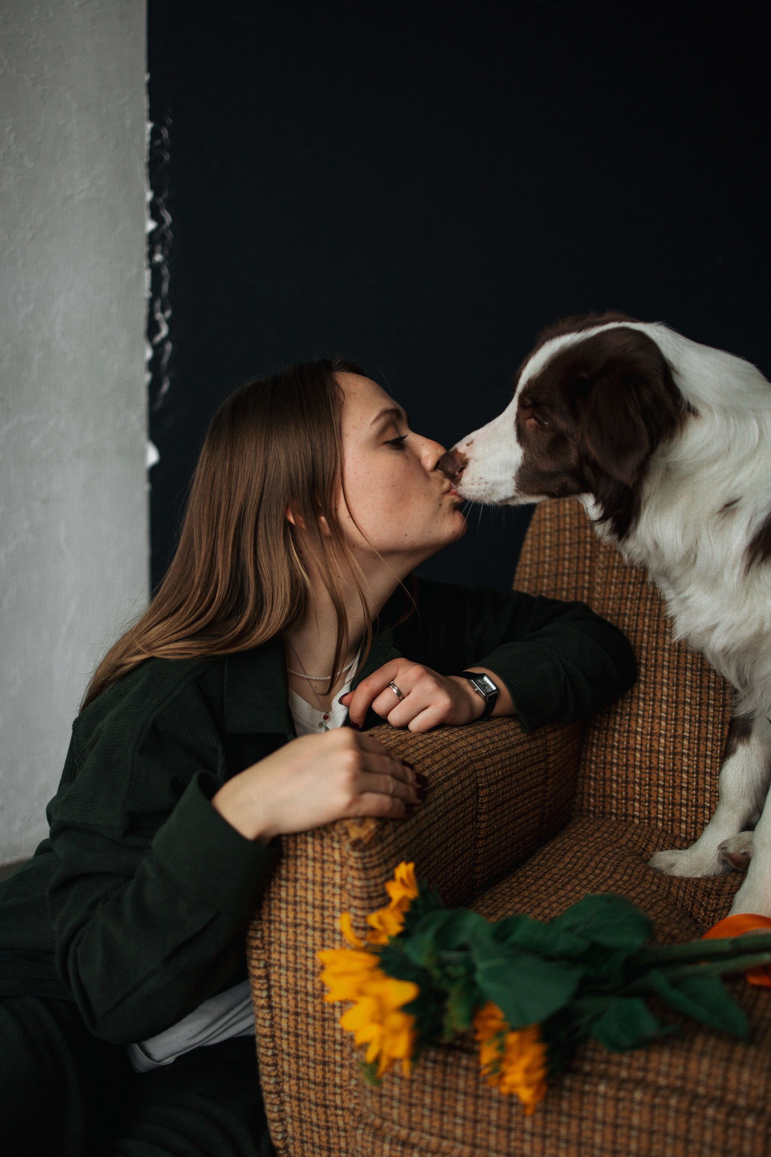 Настя и Симба. Фотограф — Анималист | Санкт-Петербург