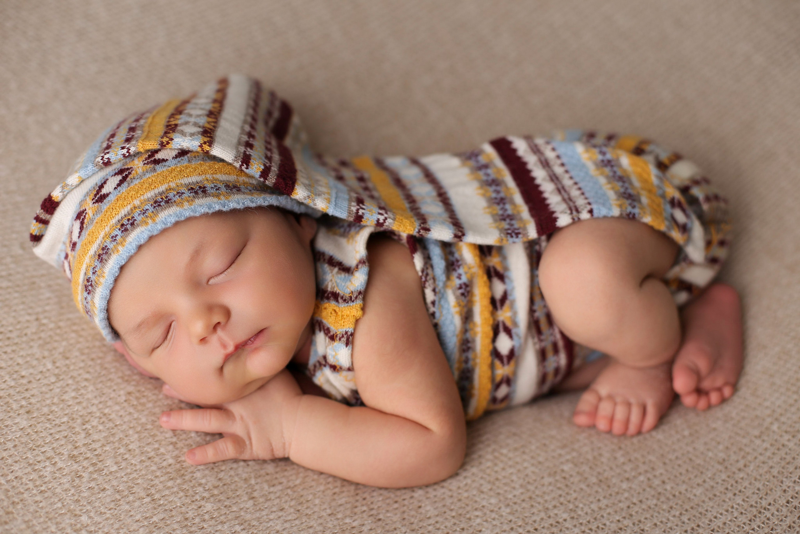 Фотосессия Мирона. Ольга Анохина фотограф новорождённых в Зеленодольске