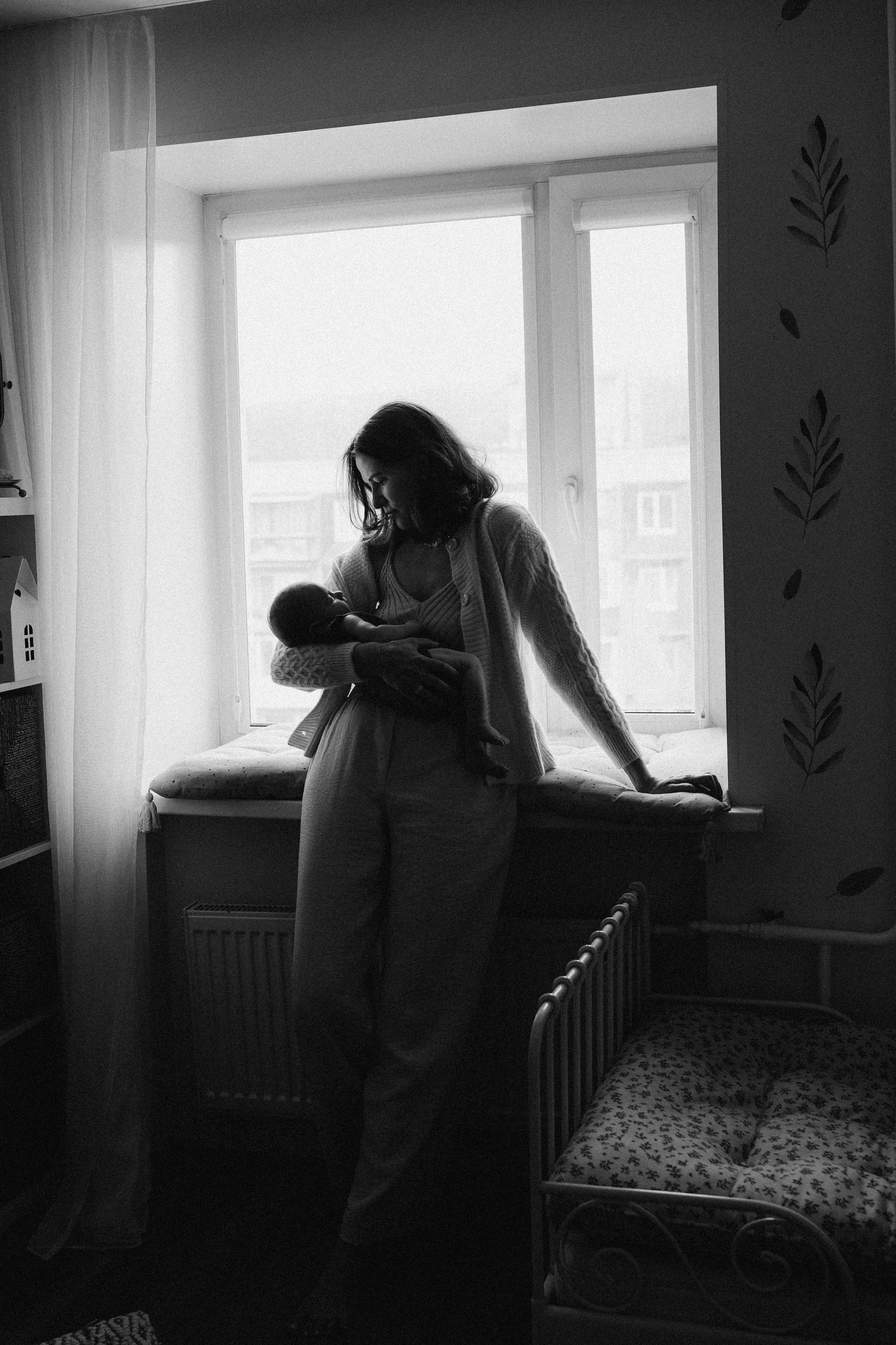 Ньюборн дома. Семейный фотограф в Мурманске Екатерина Юшкова