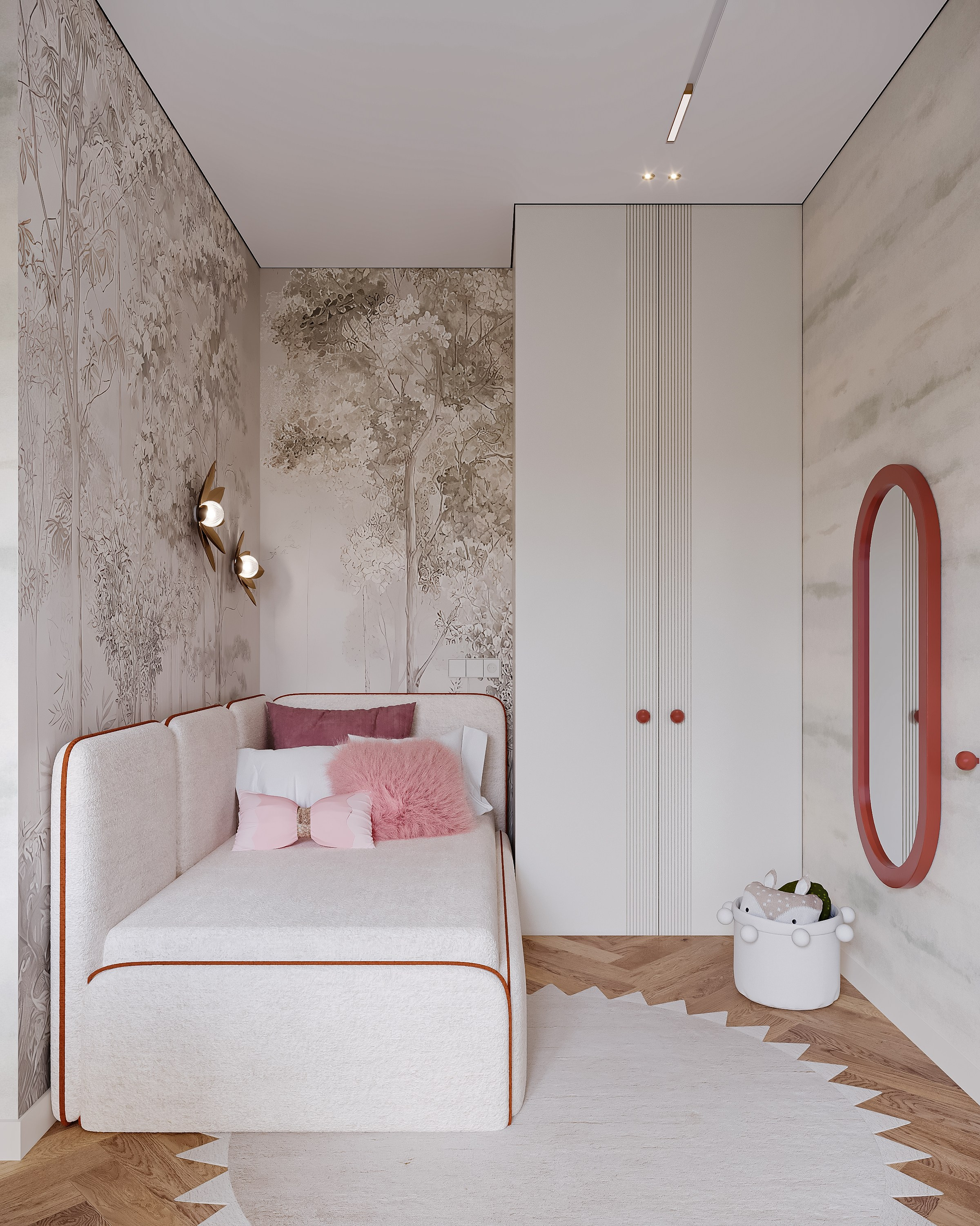 Квартира 60 м². 3Д-Визуализация Наталья Макогонова