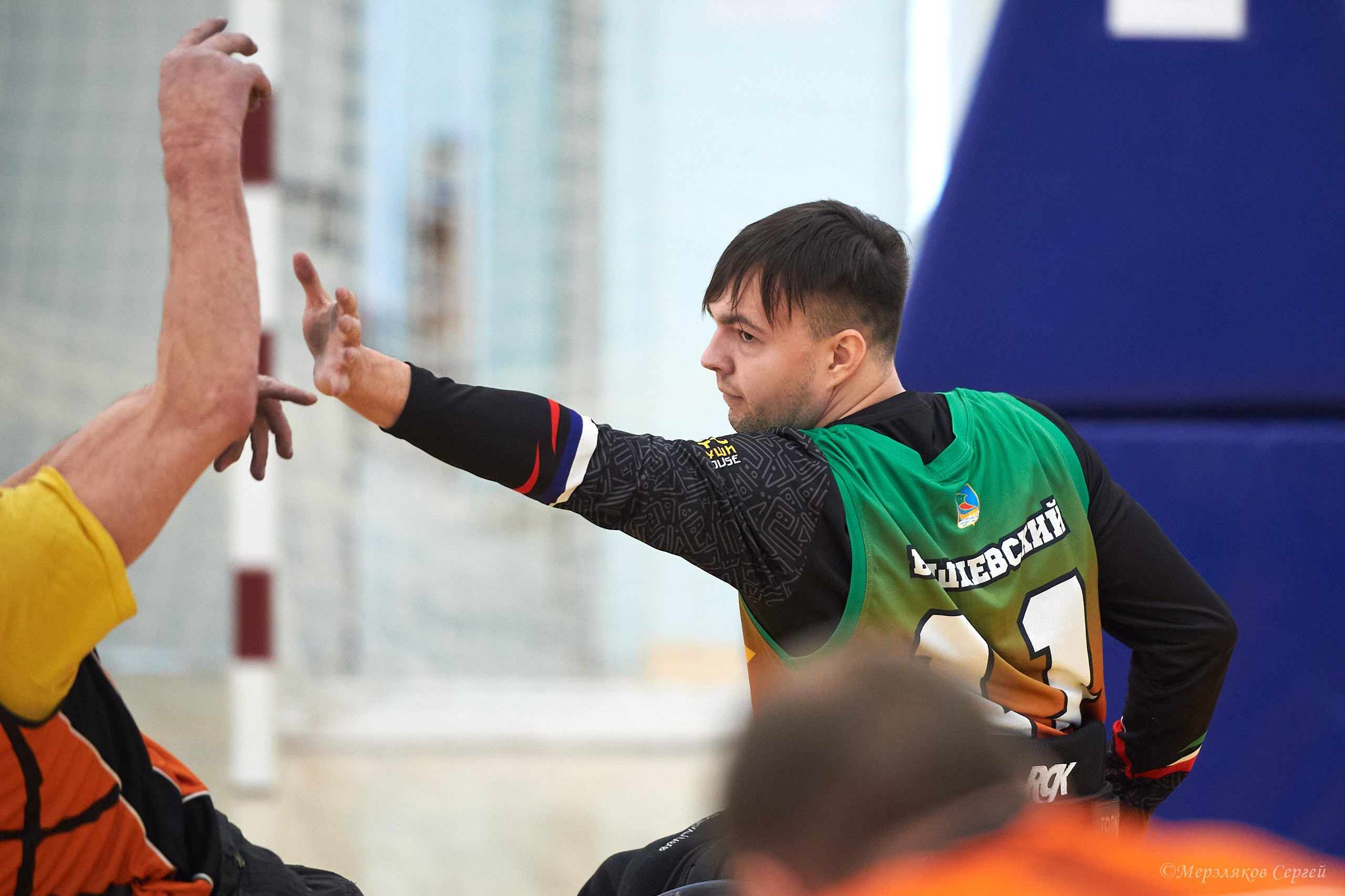 X традиционный Рождественский турнир по баскетболу на колясках. Ижевск. Спортивный репортажный фотограф в Ижевске Сергей Мерзляков