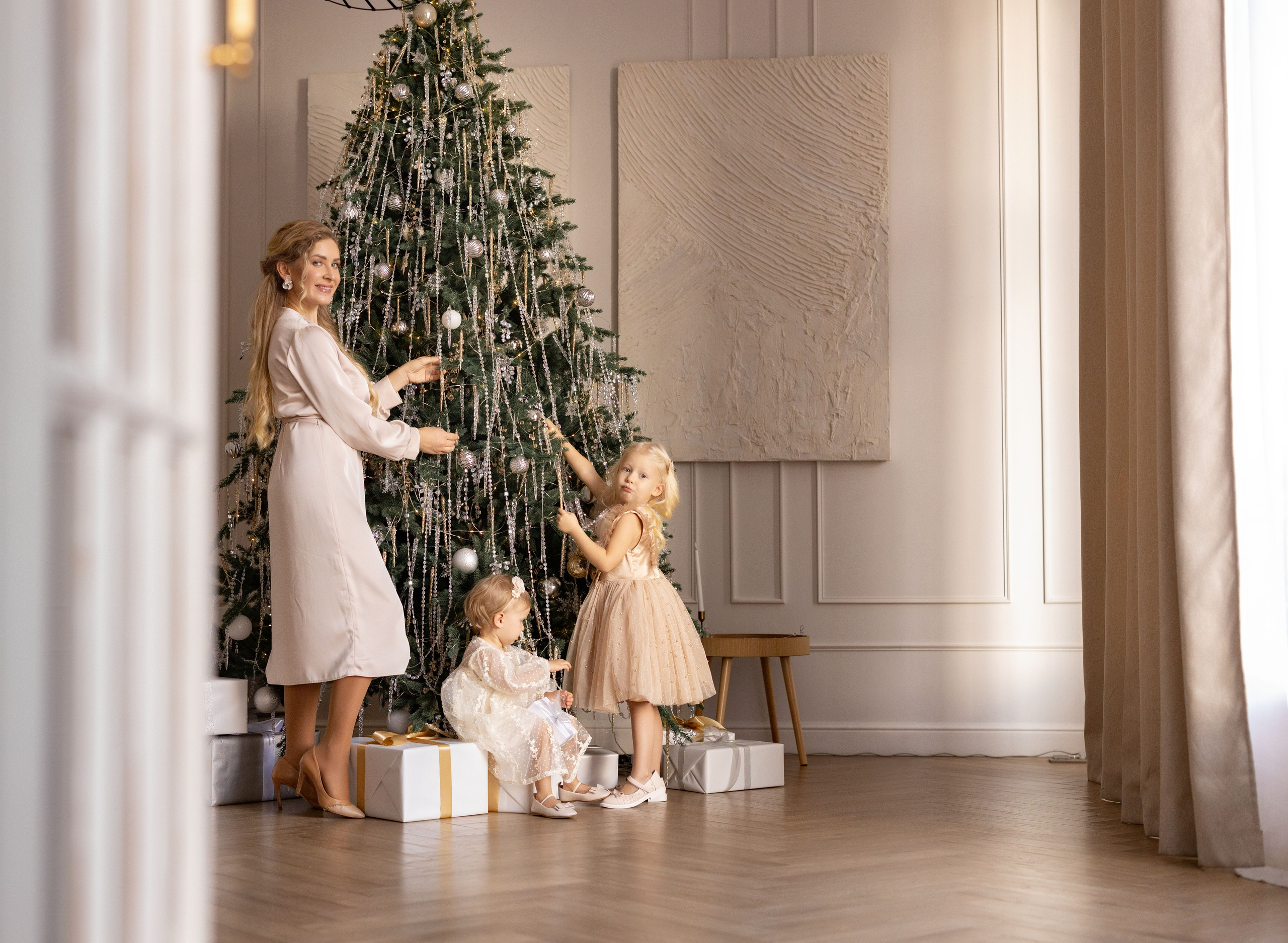 Семья на Новый год. Людмила Седлярова — Профессиональный женский фотограф в Москве