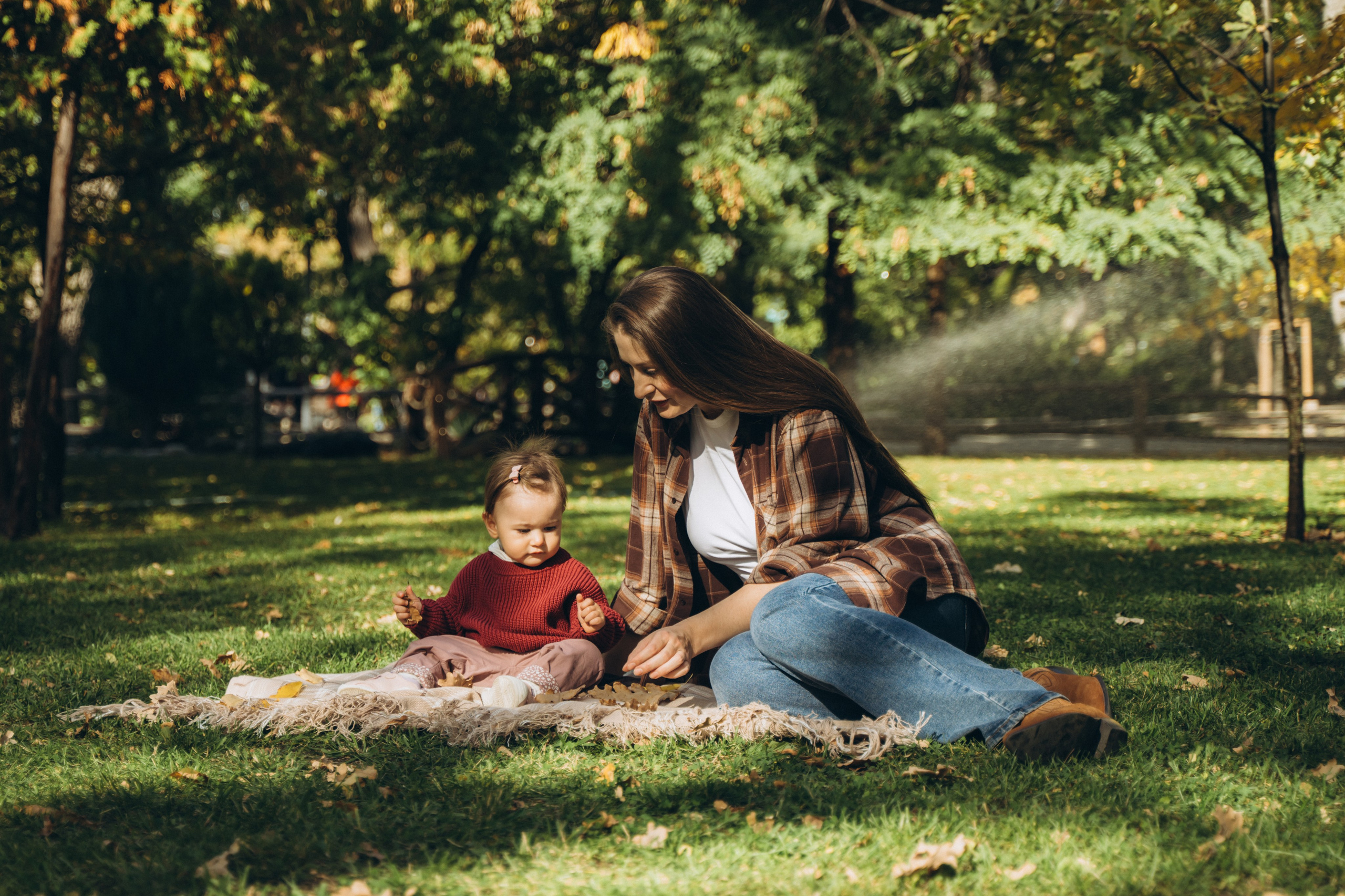 Фотопрогулка. Локация — Городской парк. Семейный фотограф в Саратове