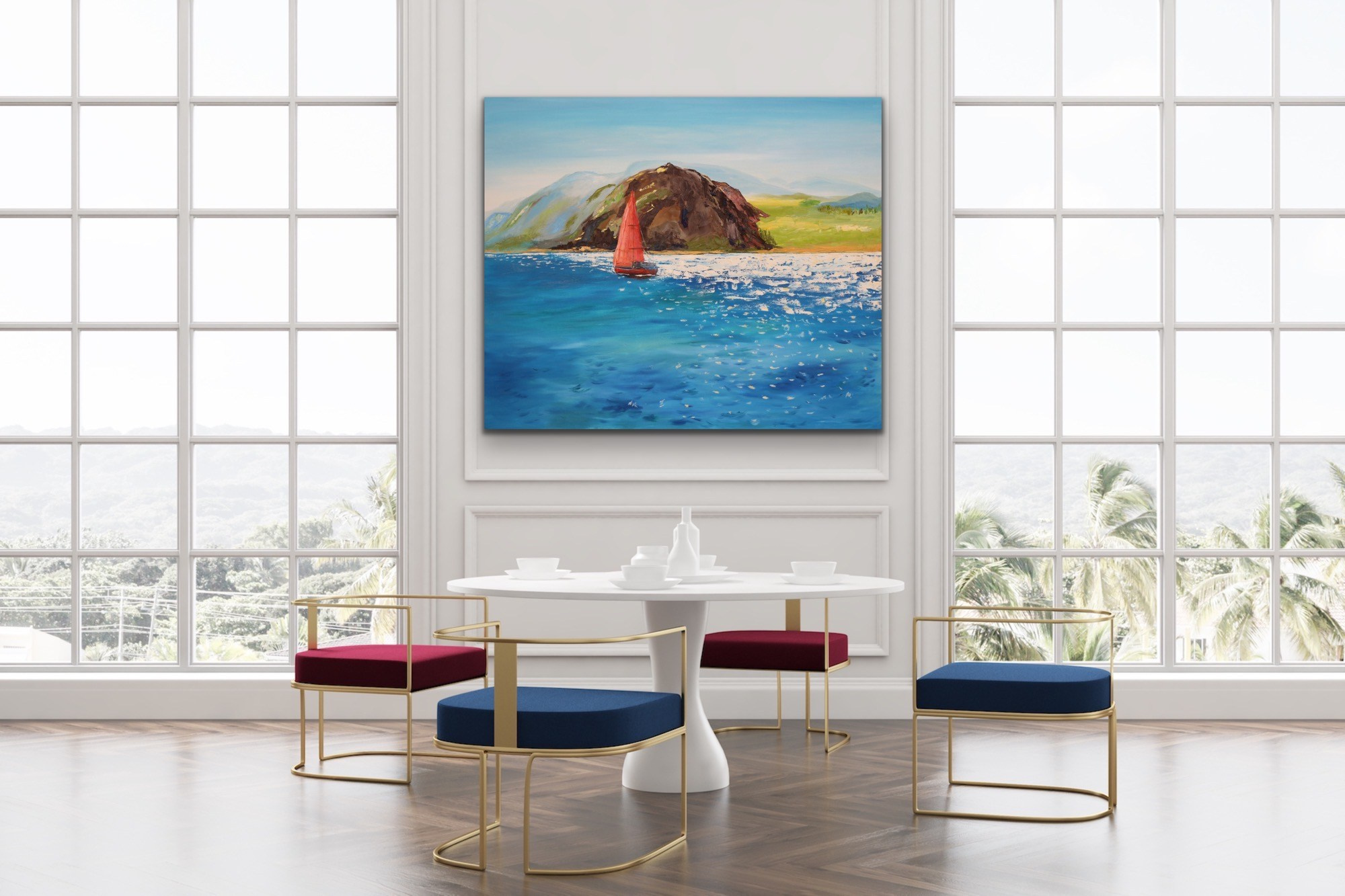 Картины в интерьере. Продажа картин маслом на холсте в г. Ялта