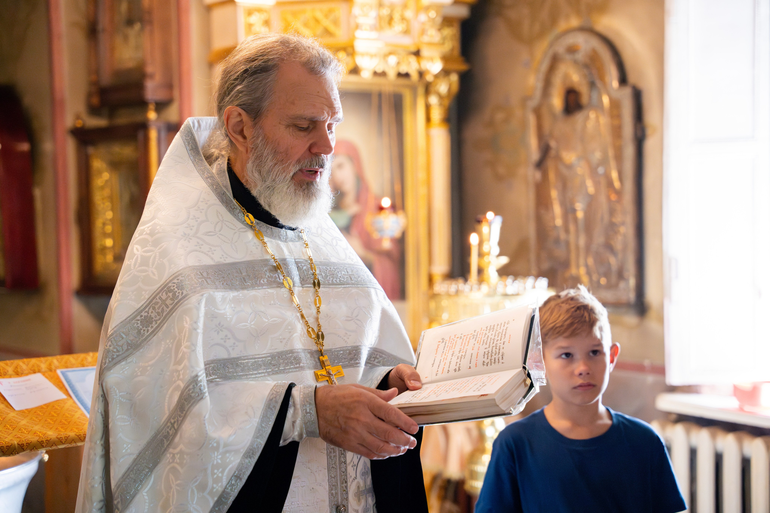Крещение Даниила. Фотограф Юлия Попова