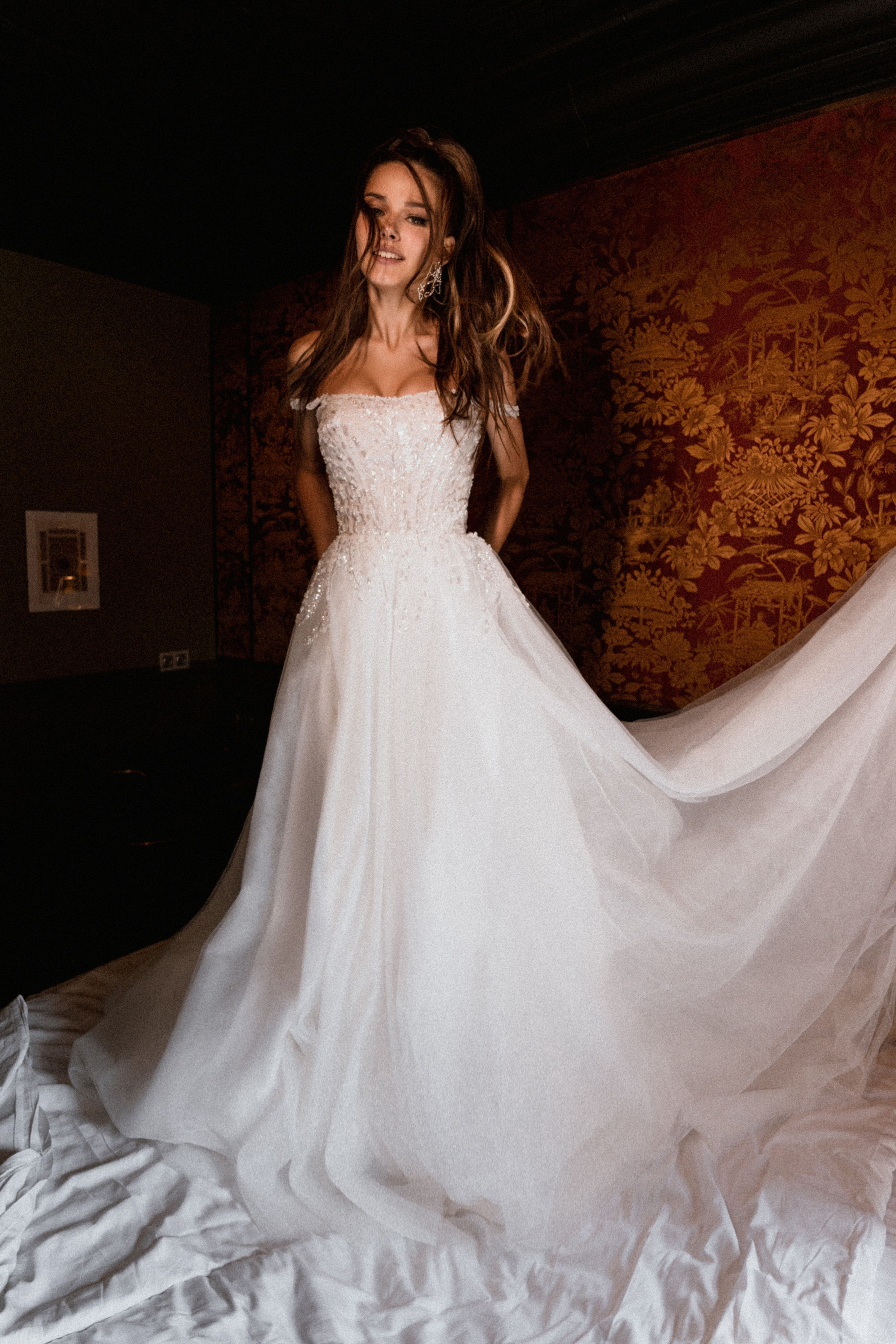 Фотосессия в образе «утро невесты» для Анастасии. Свадебный и портретный фотограф Клипа Максим