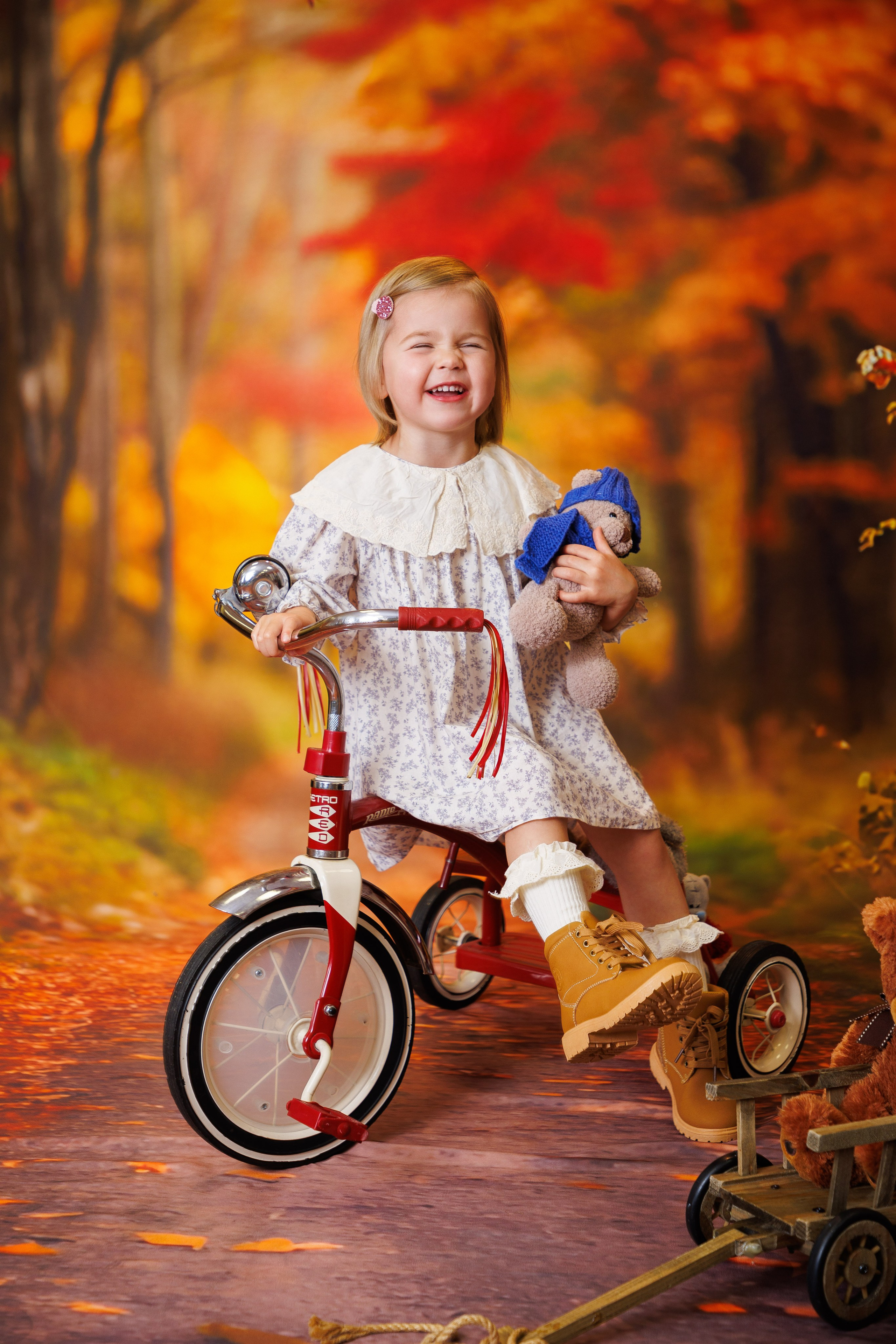 Велосипед. Детская фотостудия Москва