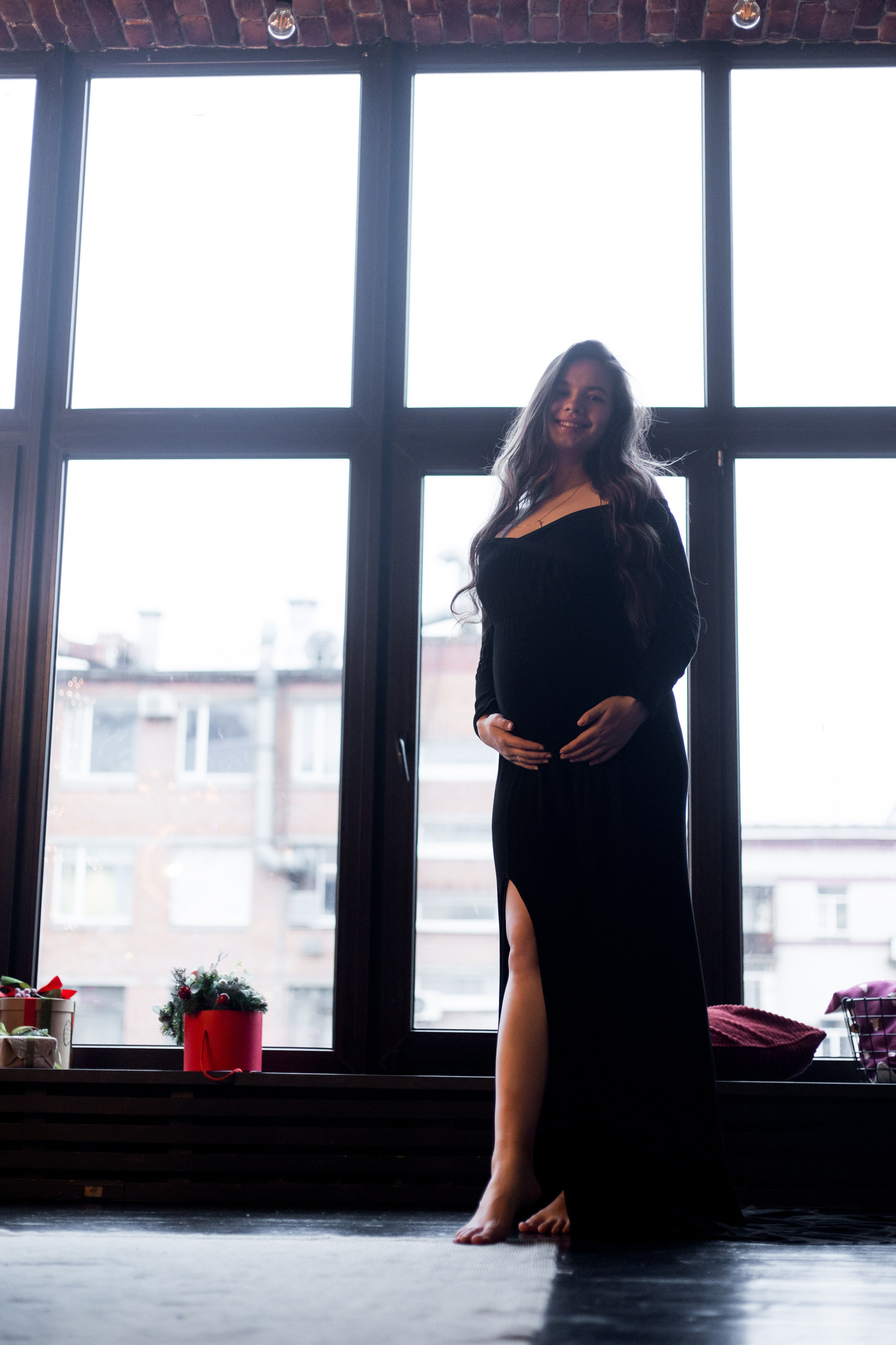 Новогодние Мира и Дима. Фотограф в Петербурге