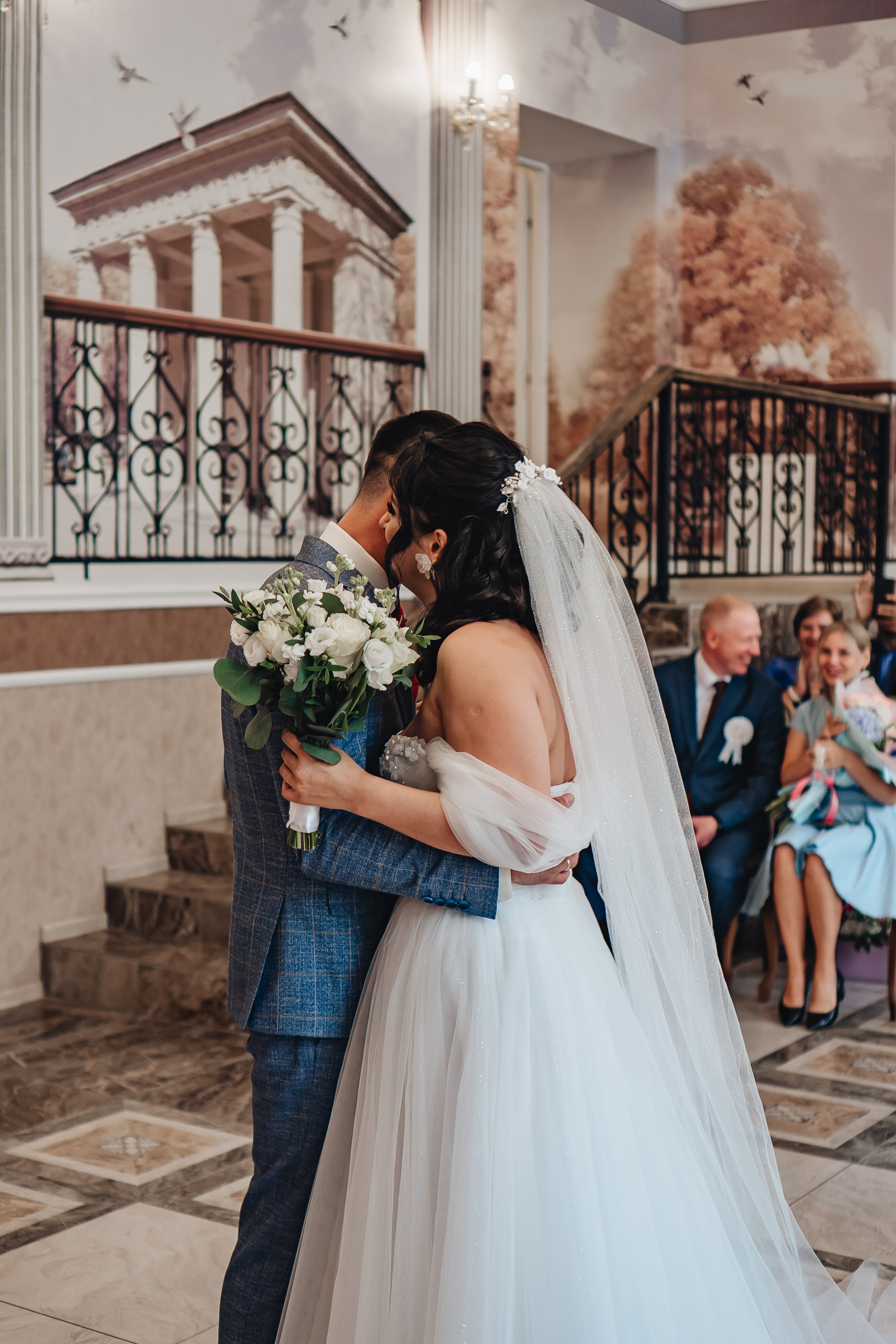 СВАДЕБНАЯ СЬЕМКА В ЗАГСЕ НА МОСКОВСКОМ ПРОСПЕКТЕ. Профессиональный фотограф, Санкт-Петербург — Виктория Богомолова