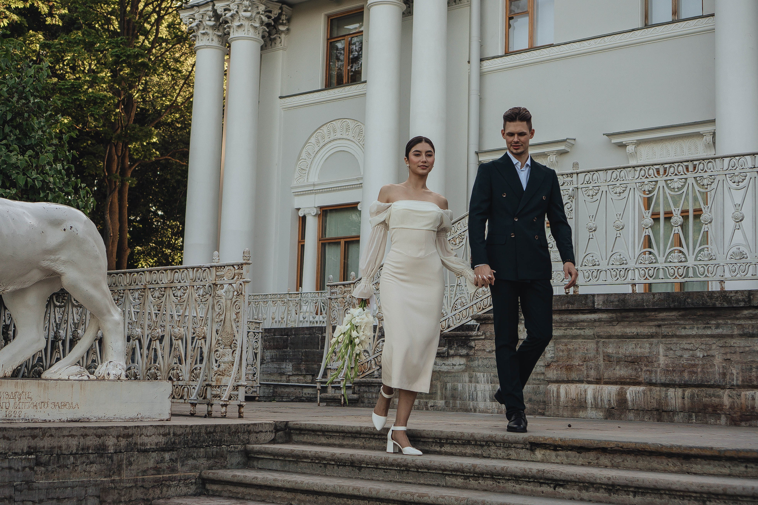 СВАДЕБНАЯ СЬЕМКА НА РАССВЕТЕ НА ЕЛАГИНОМ ОСТОРОВЕ. Профессиональный фотограф, Санкт-Петербург — Виктория Богомолова