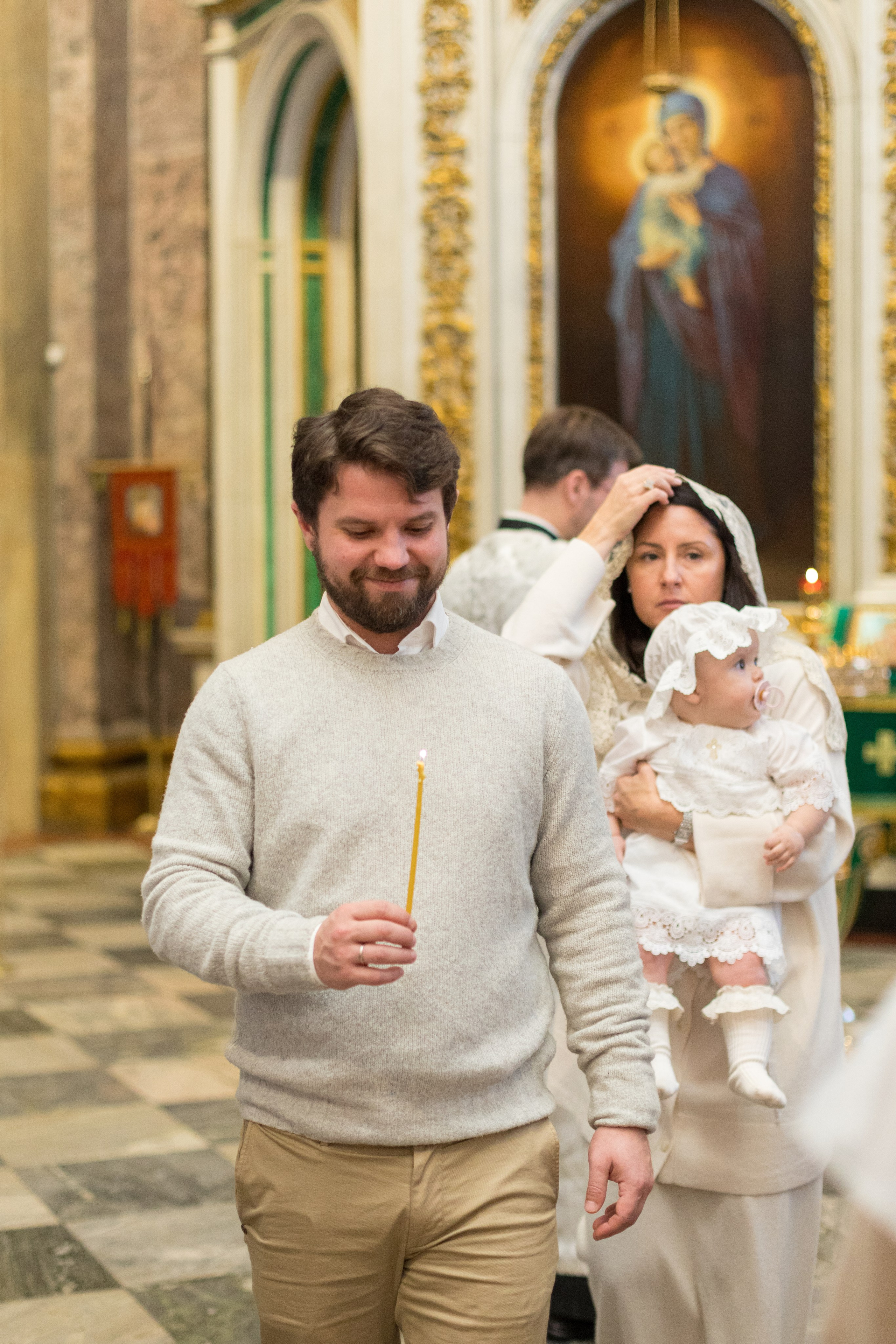 Крещение в Исакиевском соборе. Детский и контент фотограф Надя Волкова Санкт-Петербург