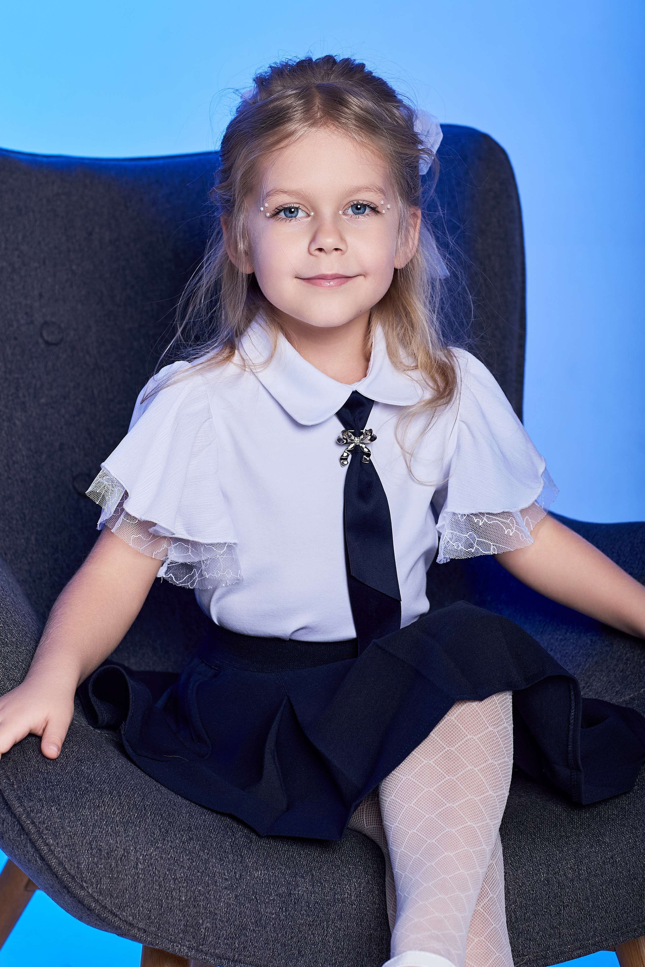 Виктория, детская портретная фотосессия. Репортажный Фотограф Москва Дарья Лунева
