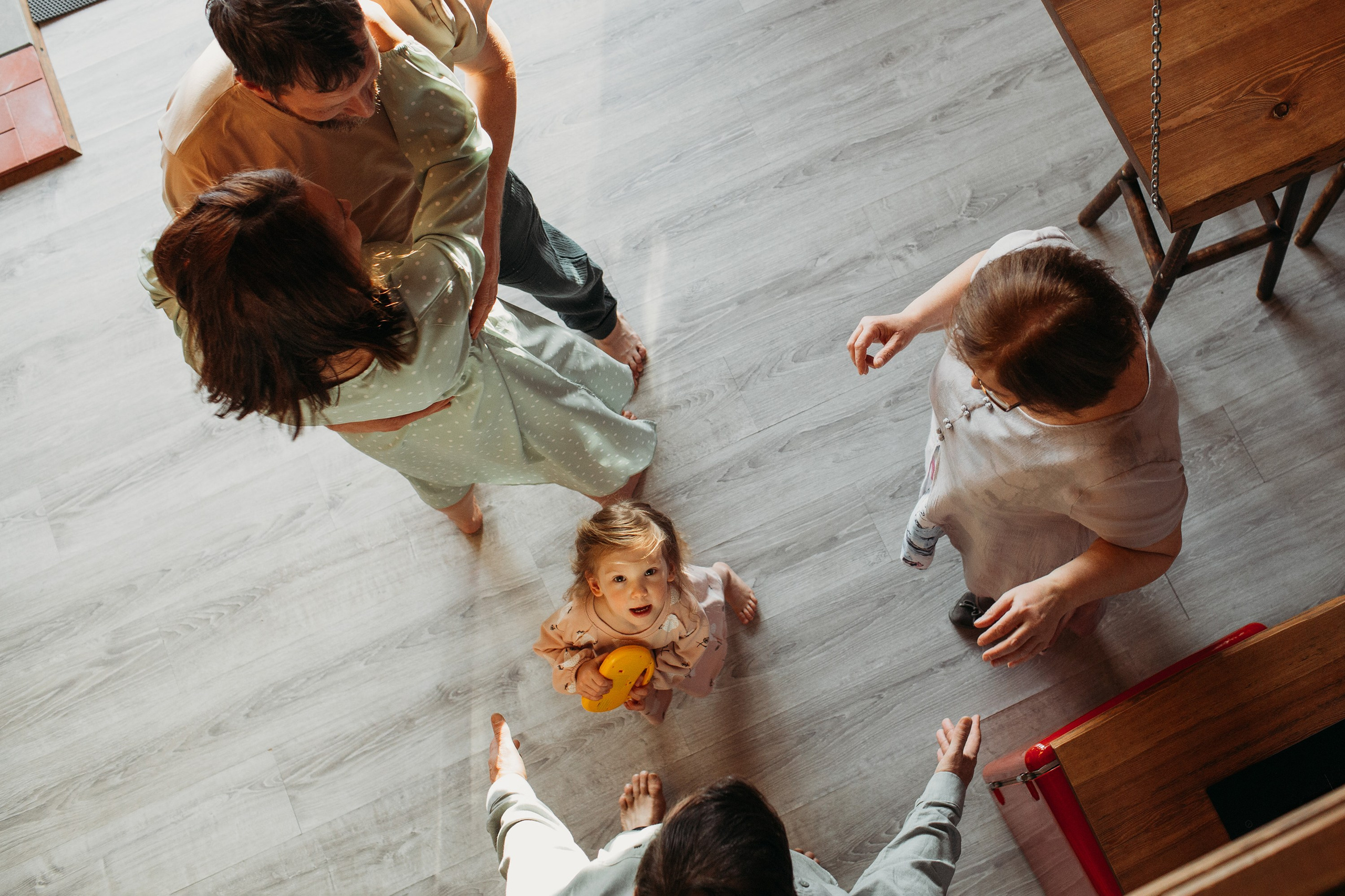 Анна с семьей. Семейный фотограф Томск