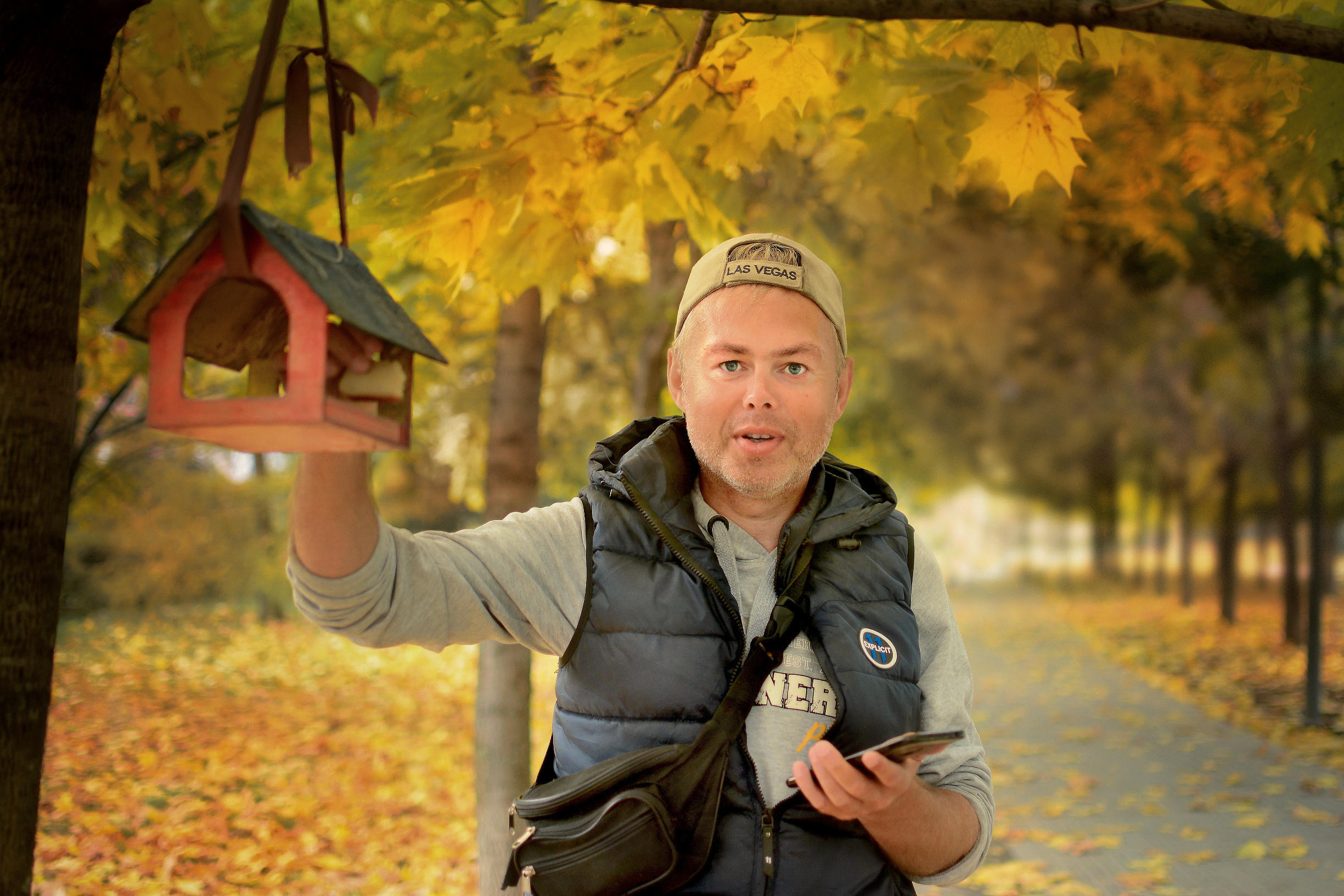 Мужская осенняя фотосессия. Семейный фотограф