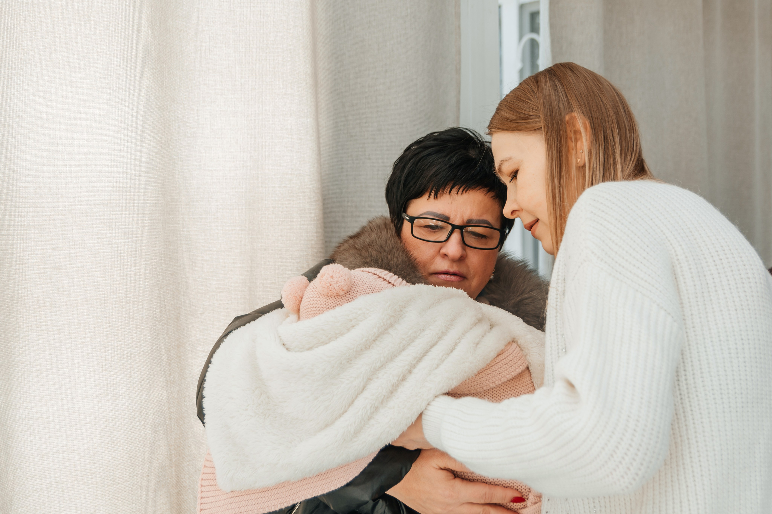 Фотосессия выписки из роддома. Семейный и детский фотограф Кущ Наташа