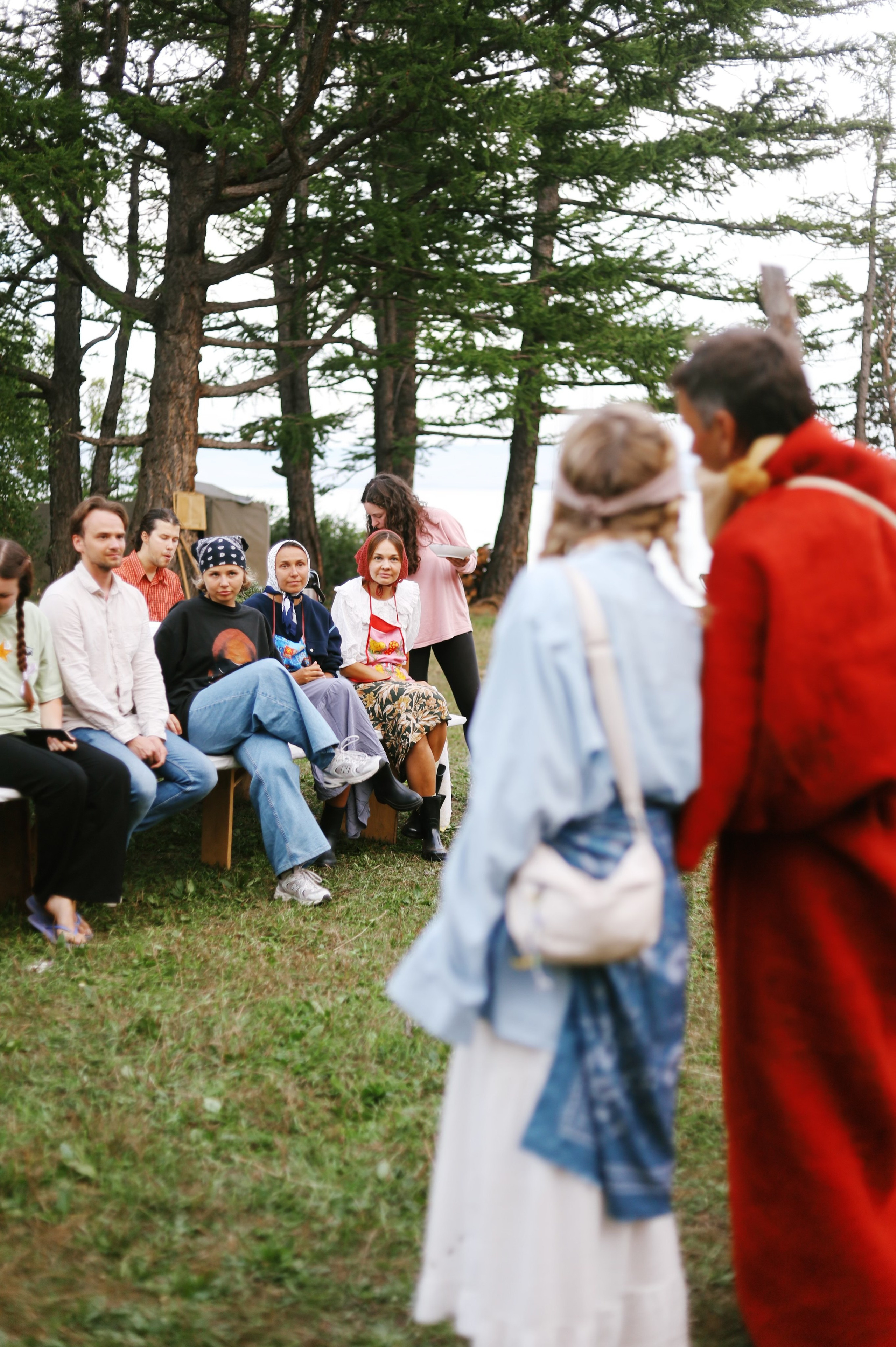 Лето 2024 / палатки. 1642 — первый лагерь для взрослых на Байкале