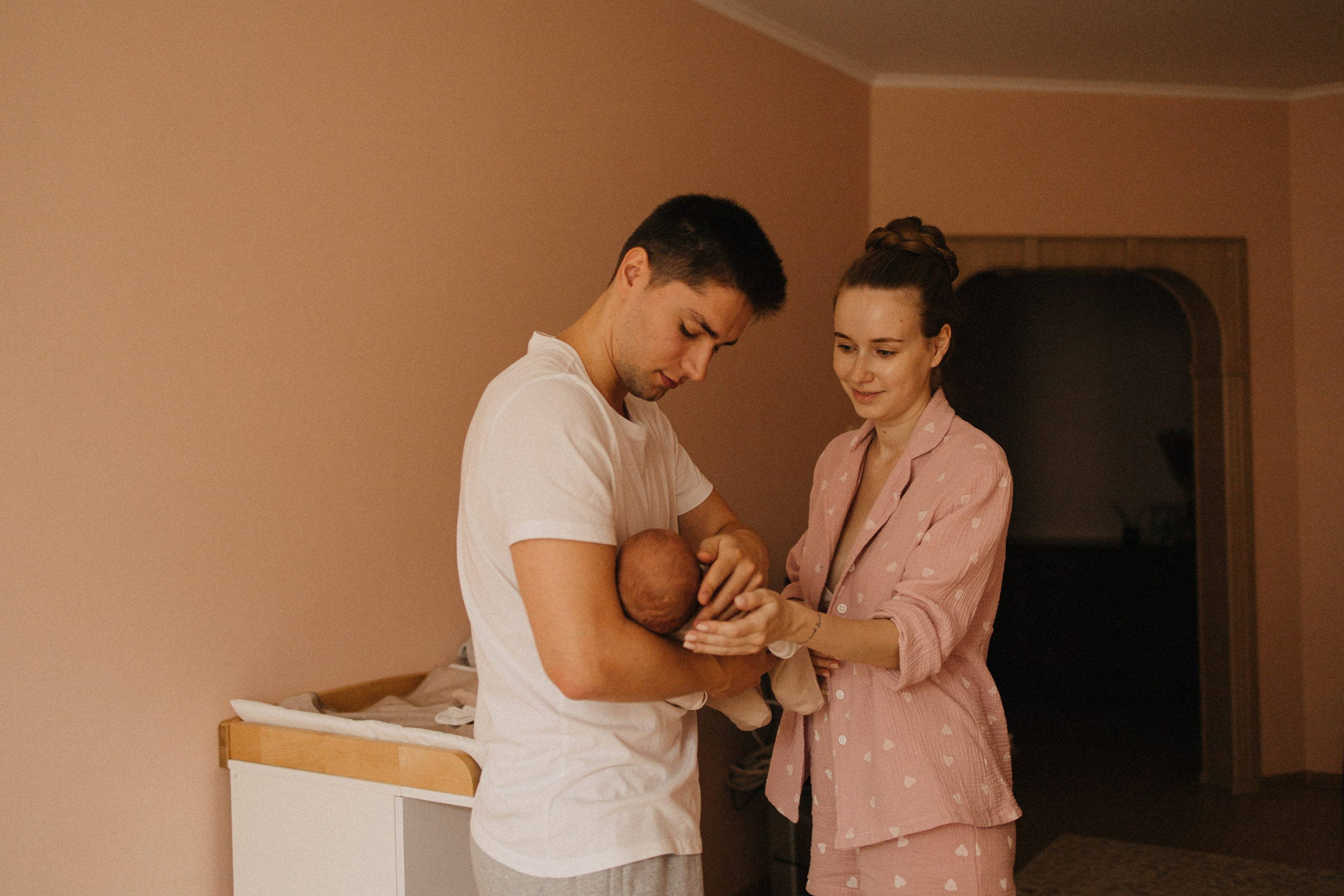 Первые недели жизни. Фотограф Настя Леонова