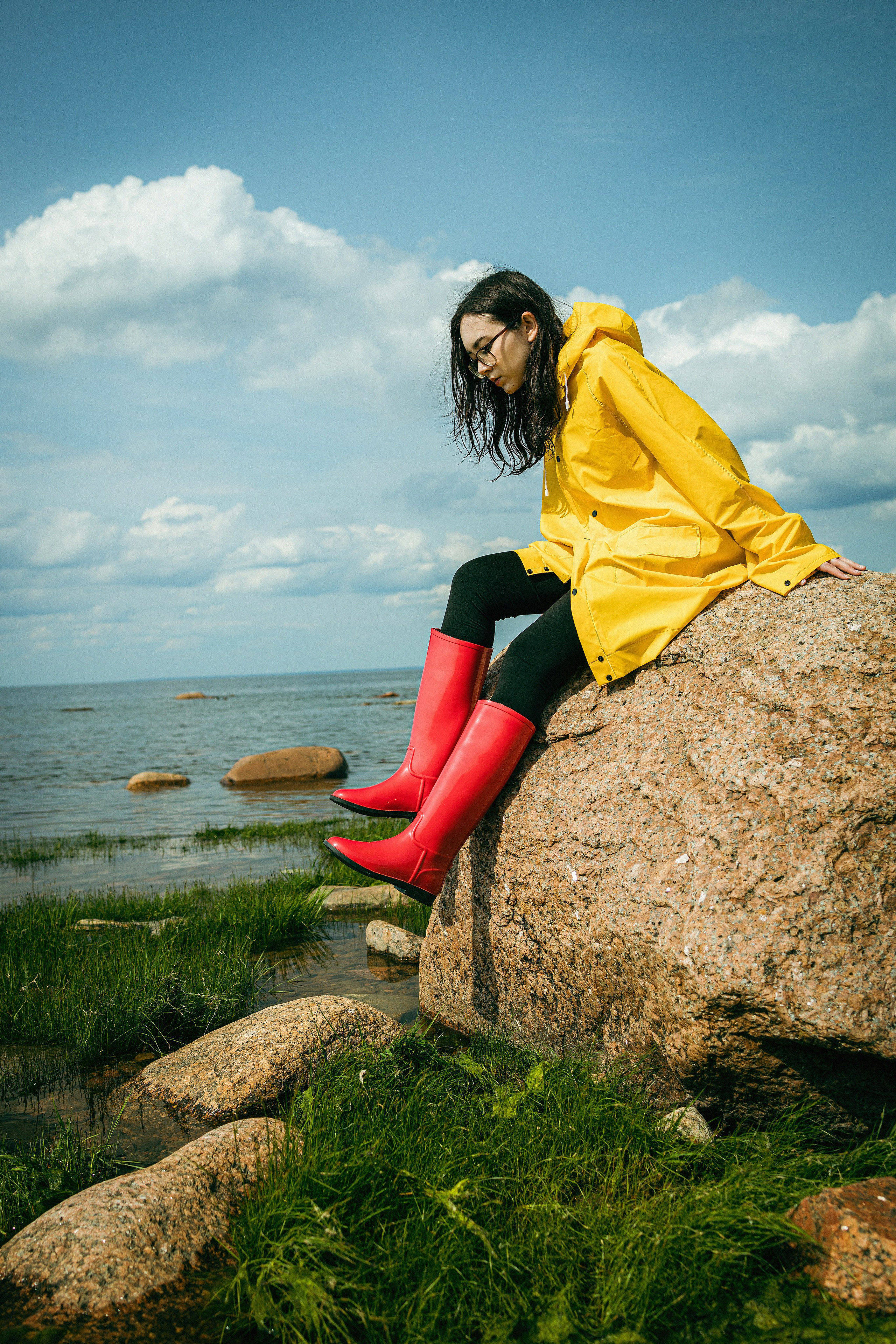 Регина у маяка. Фотограф Санкт-Петербург