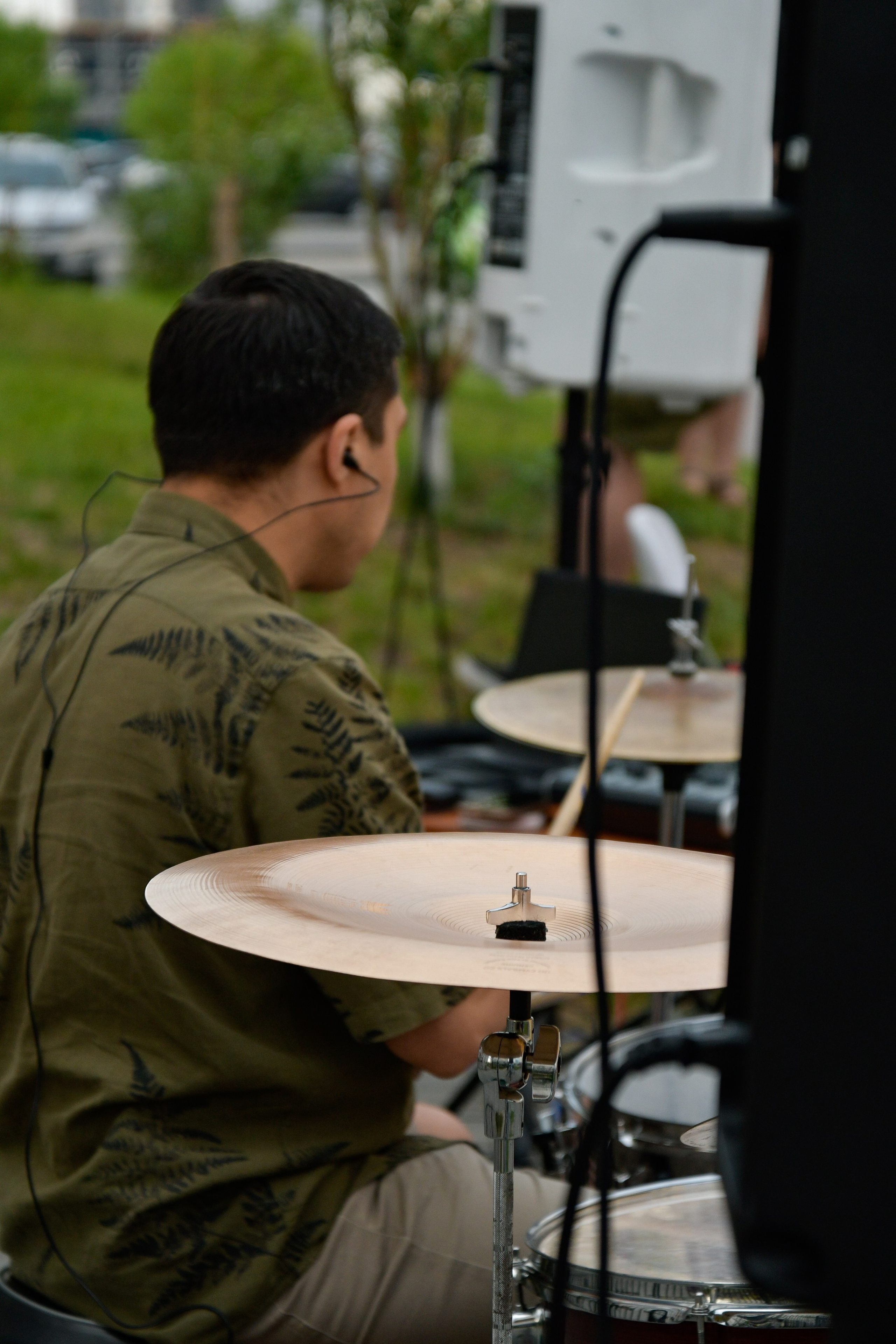 Концерт школы барабанов в соседском центре. Фотографы в Тюмени Андрей и Лидия Войвод