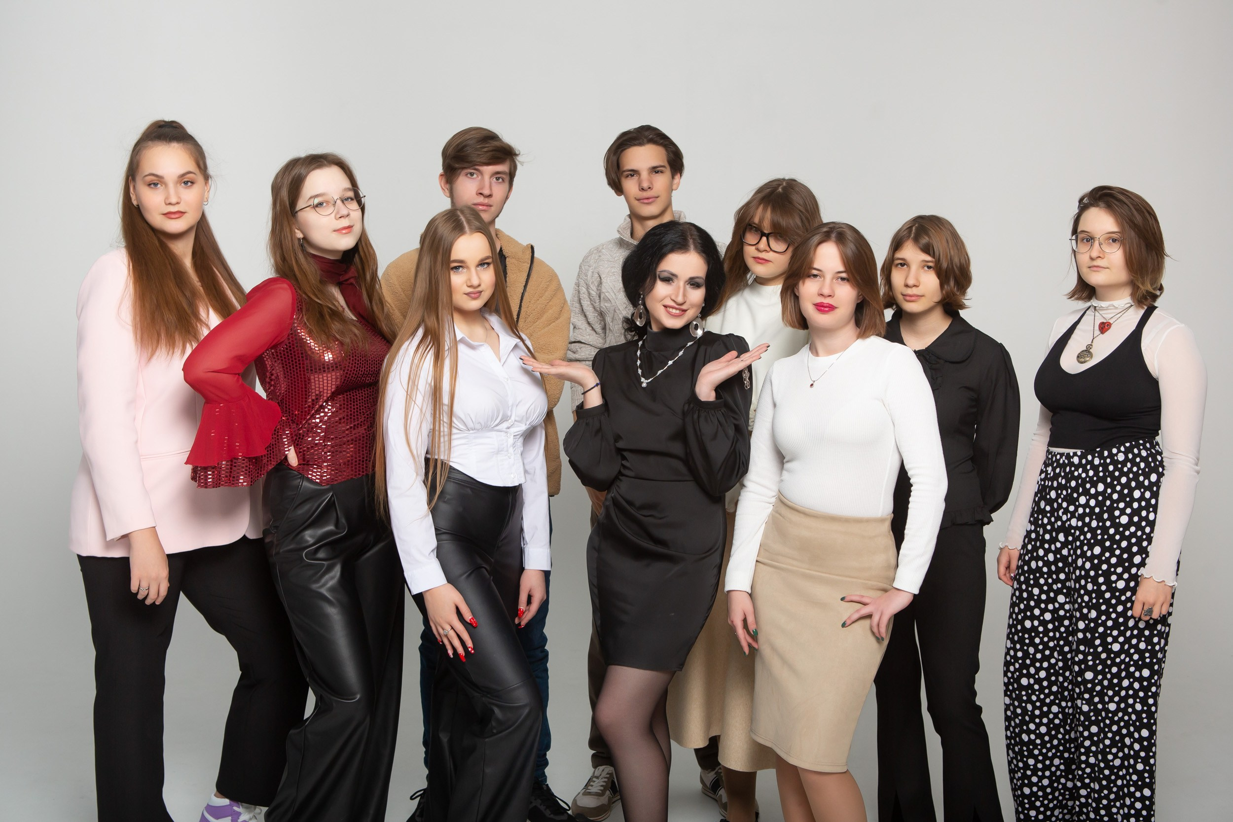 Студия Гимназия 12 11 А 2023 г. Свадебный и портретный Фотограф в Липецке Дмитрий Котюков