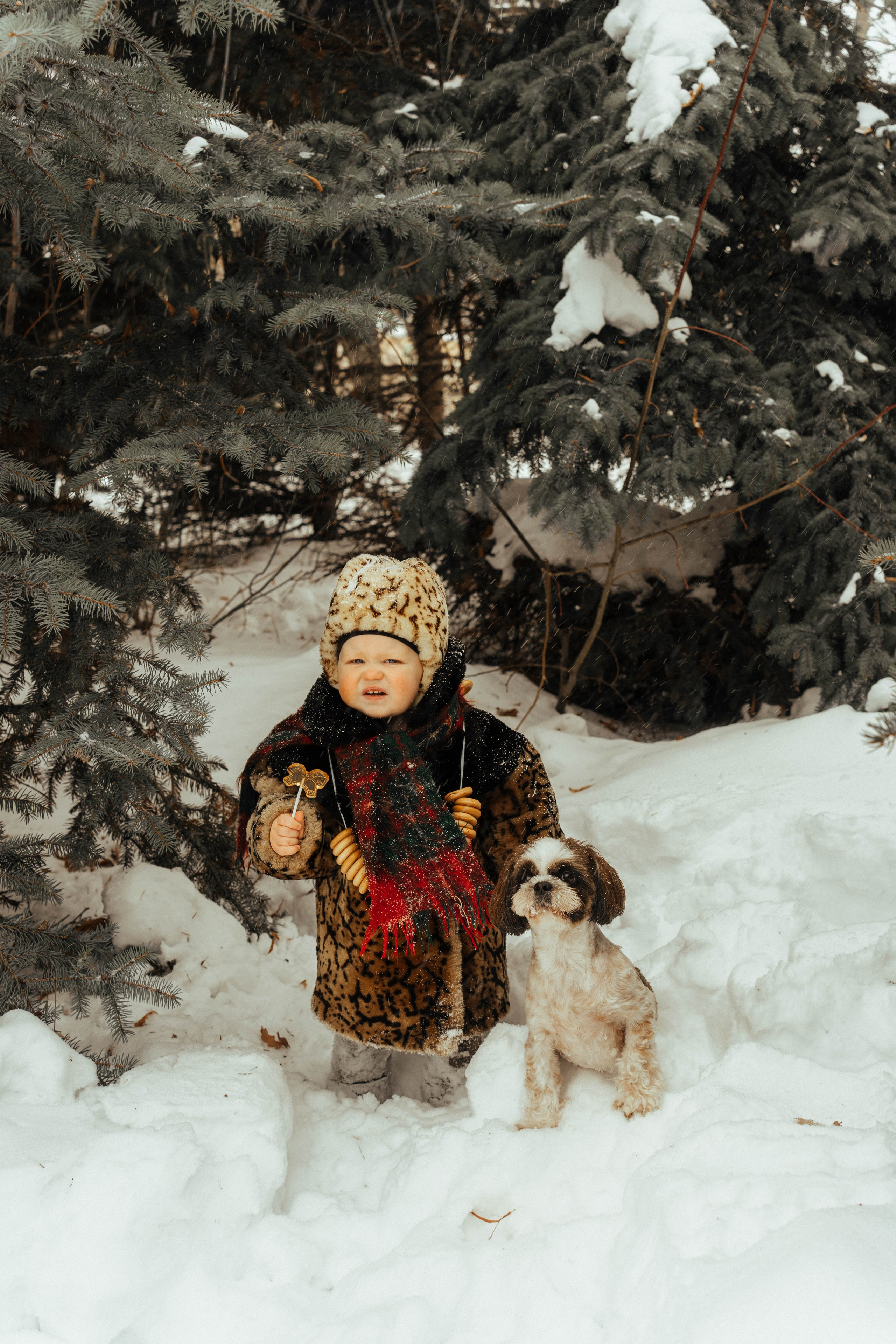 Фотопроект «Зимний лес». Семейный и детский фотограф новорожденных Ульяновск