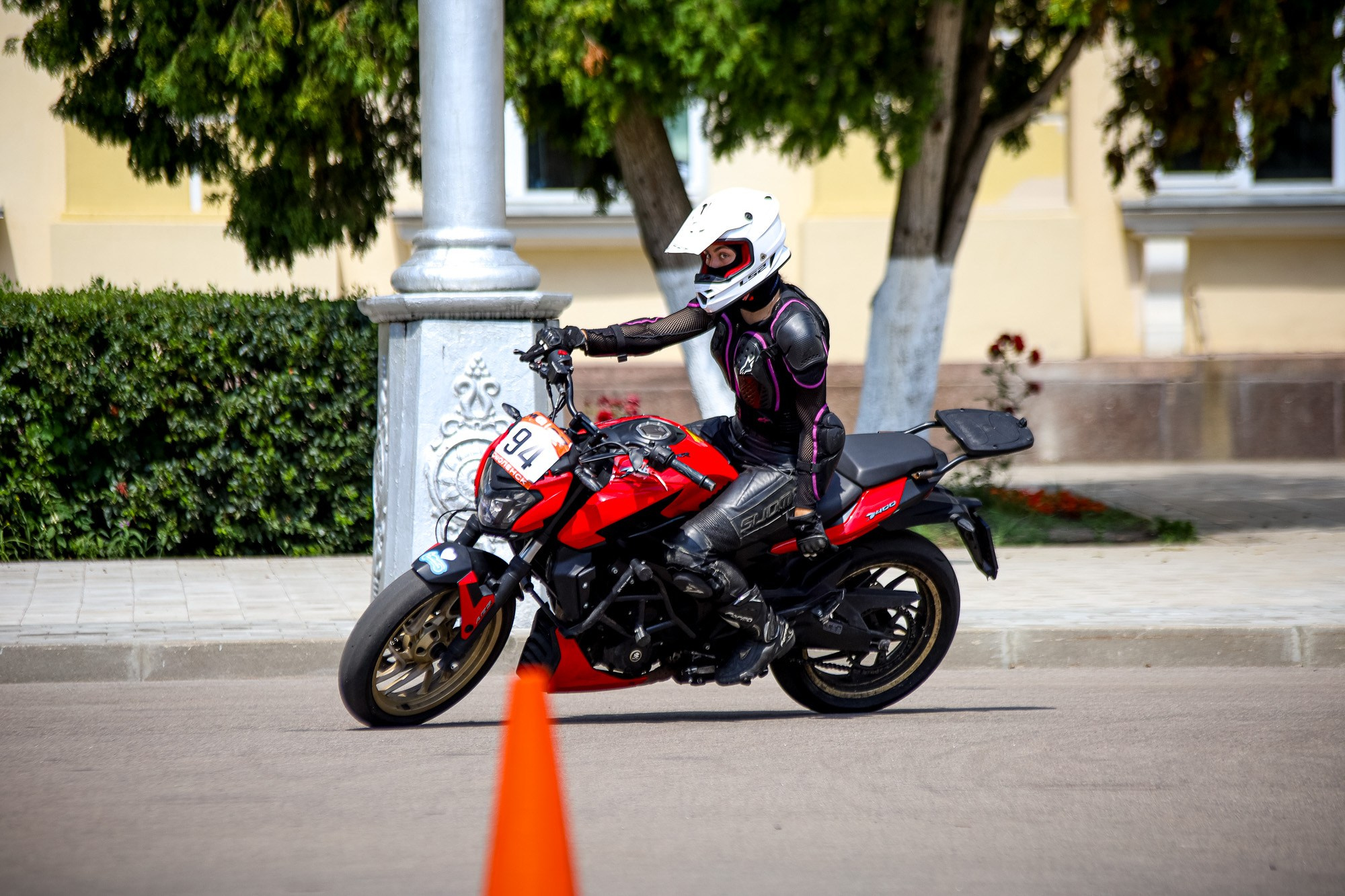 Кубок России по фигурному управлению мотоциклом. Спортивный фотограф Вадим Добедченков