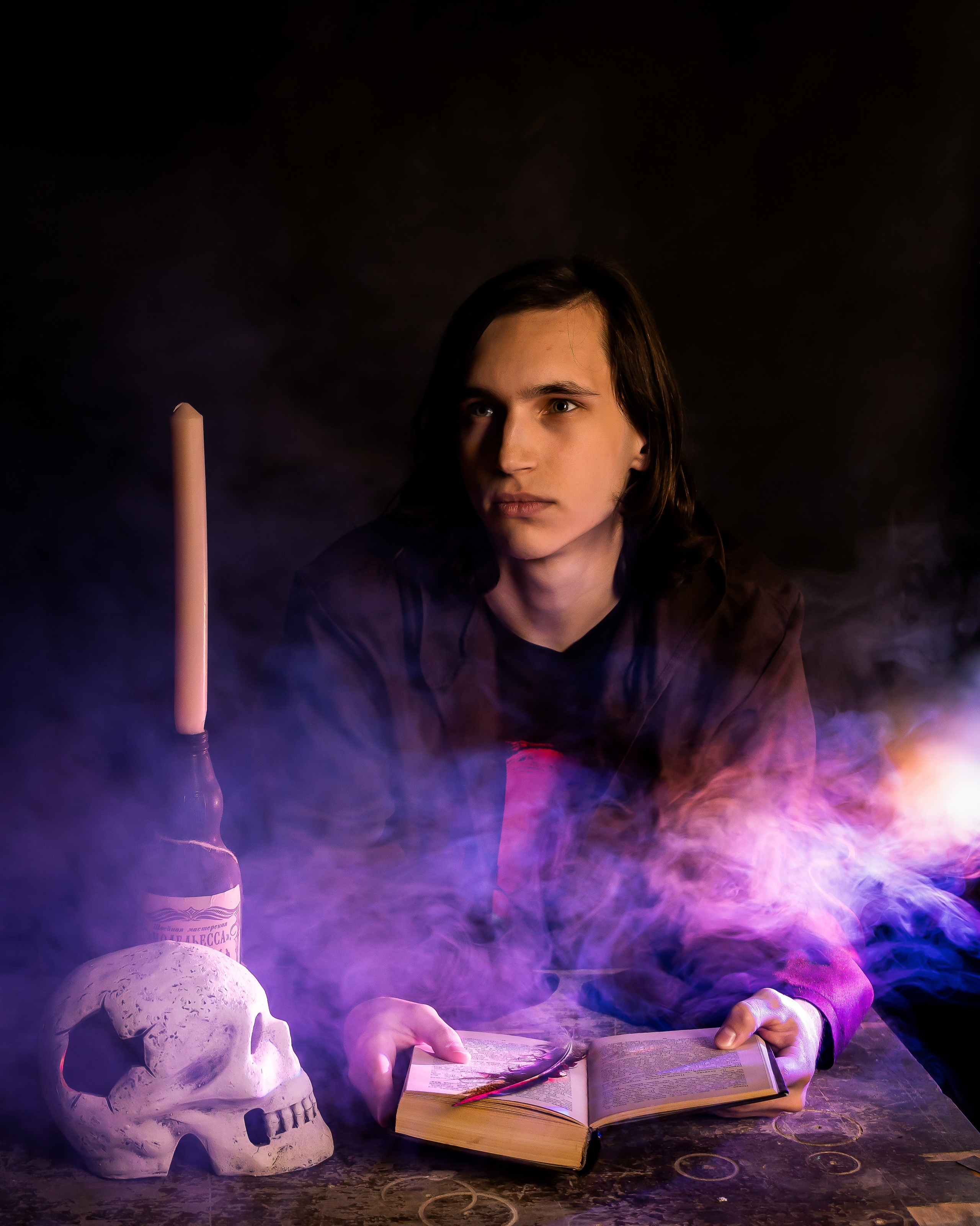 МАКСИМ СВЕТОВЫЕ ЭФФЕКТЫ + ДЫМ. Фотограф Владимир Роля