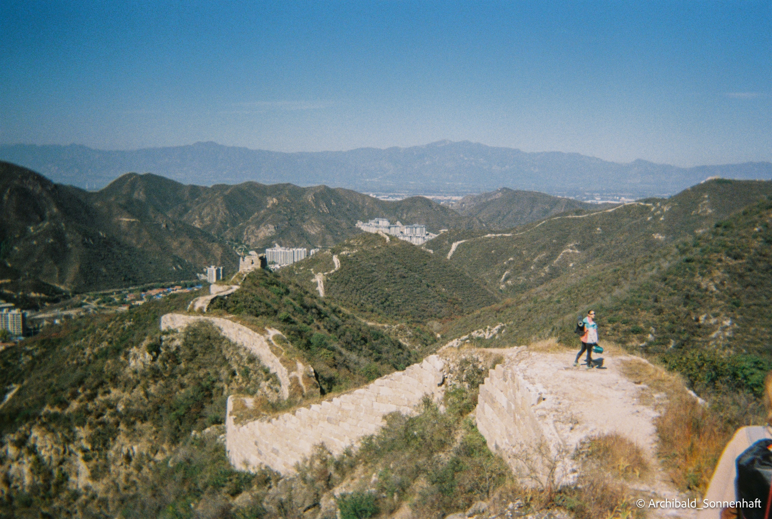 One film reel. Photographer in Guangzhou, China. Archibald Sonnenhaft