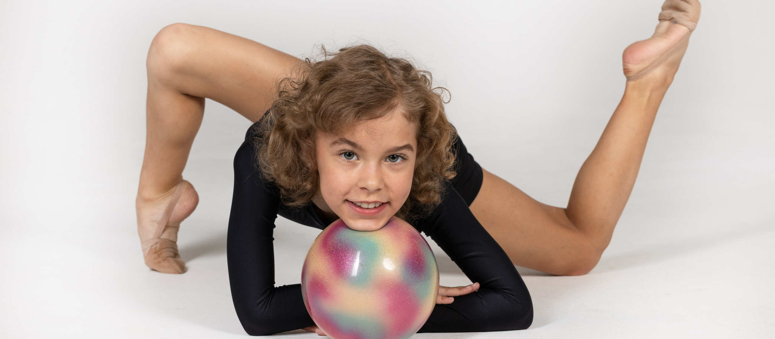 Фотосессия гимнастики в фотостудии в Москве