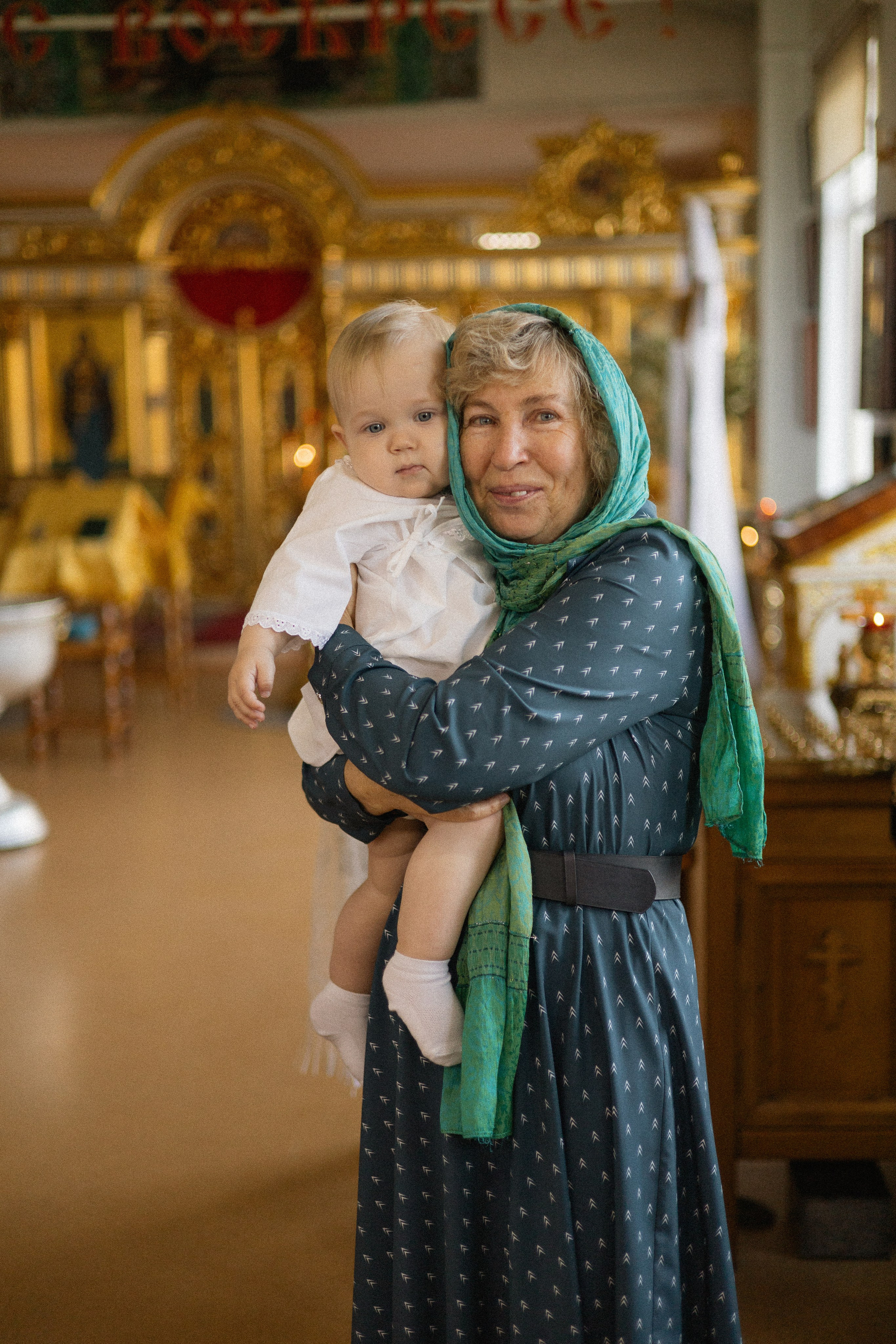 Крещение Лёвы. Фотограф в г. Чита